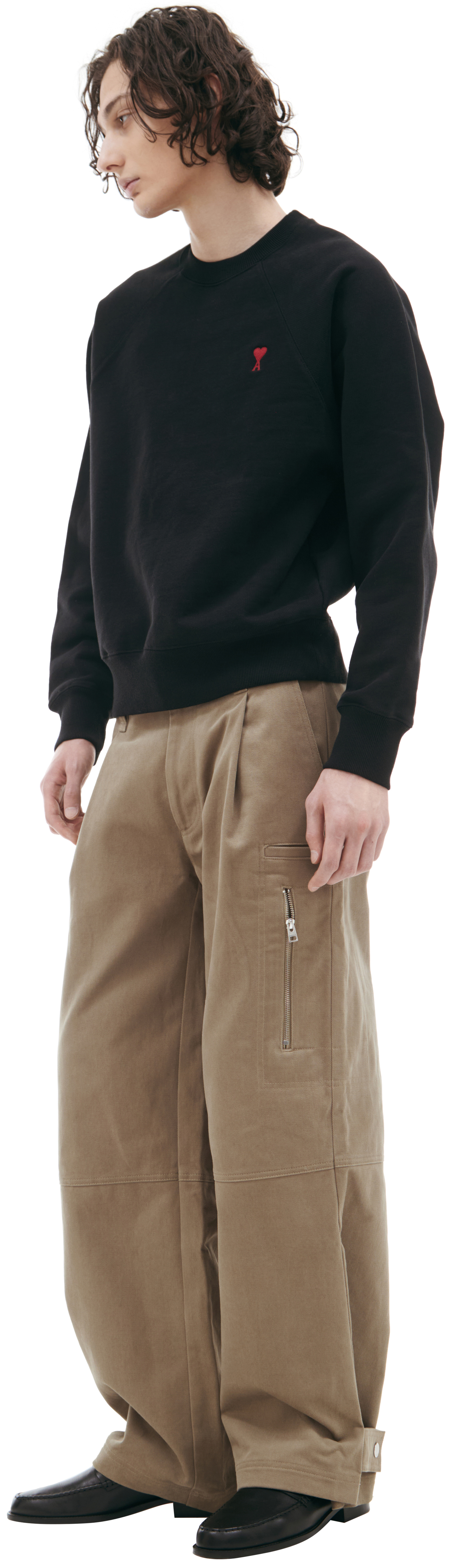 AMI PARIS Embroidered logo sweatshirt