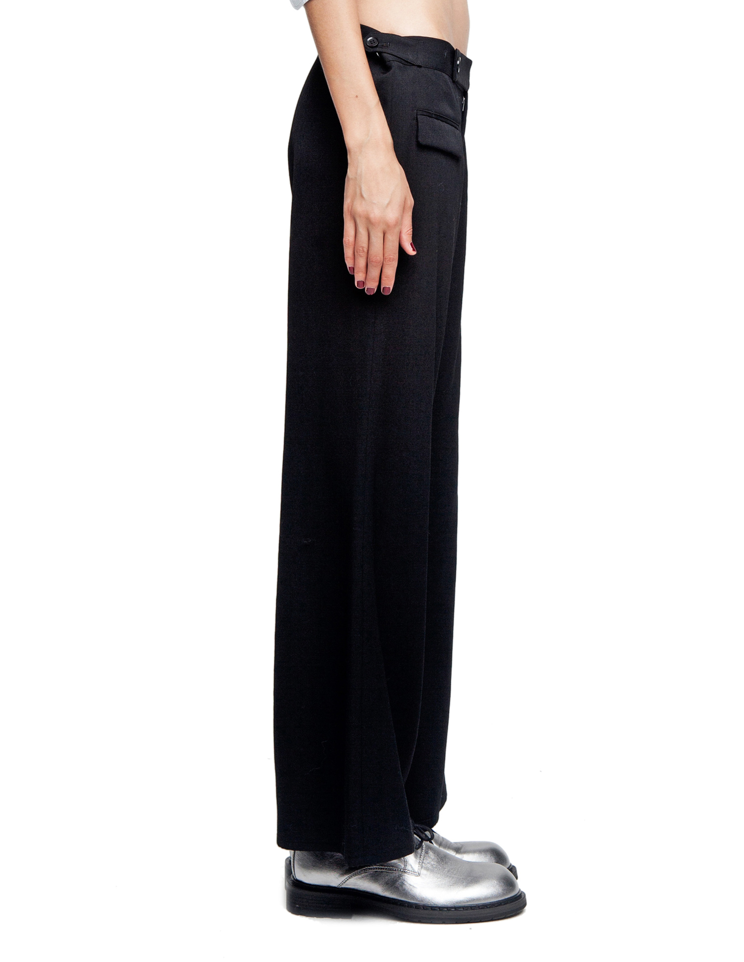 Yohji Yamamoto Укороченные брюки