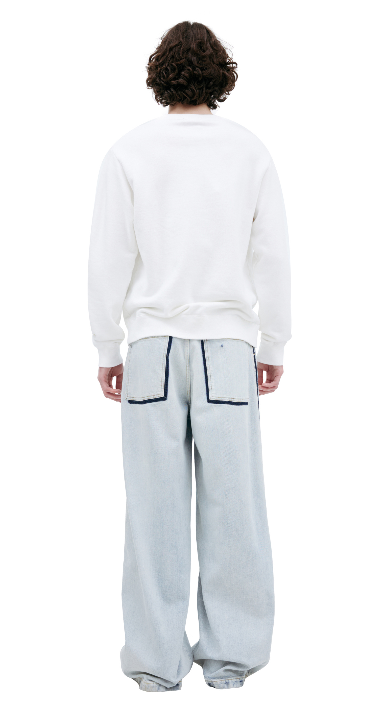 Undercover White sweatshirt with print