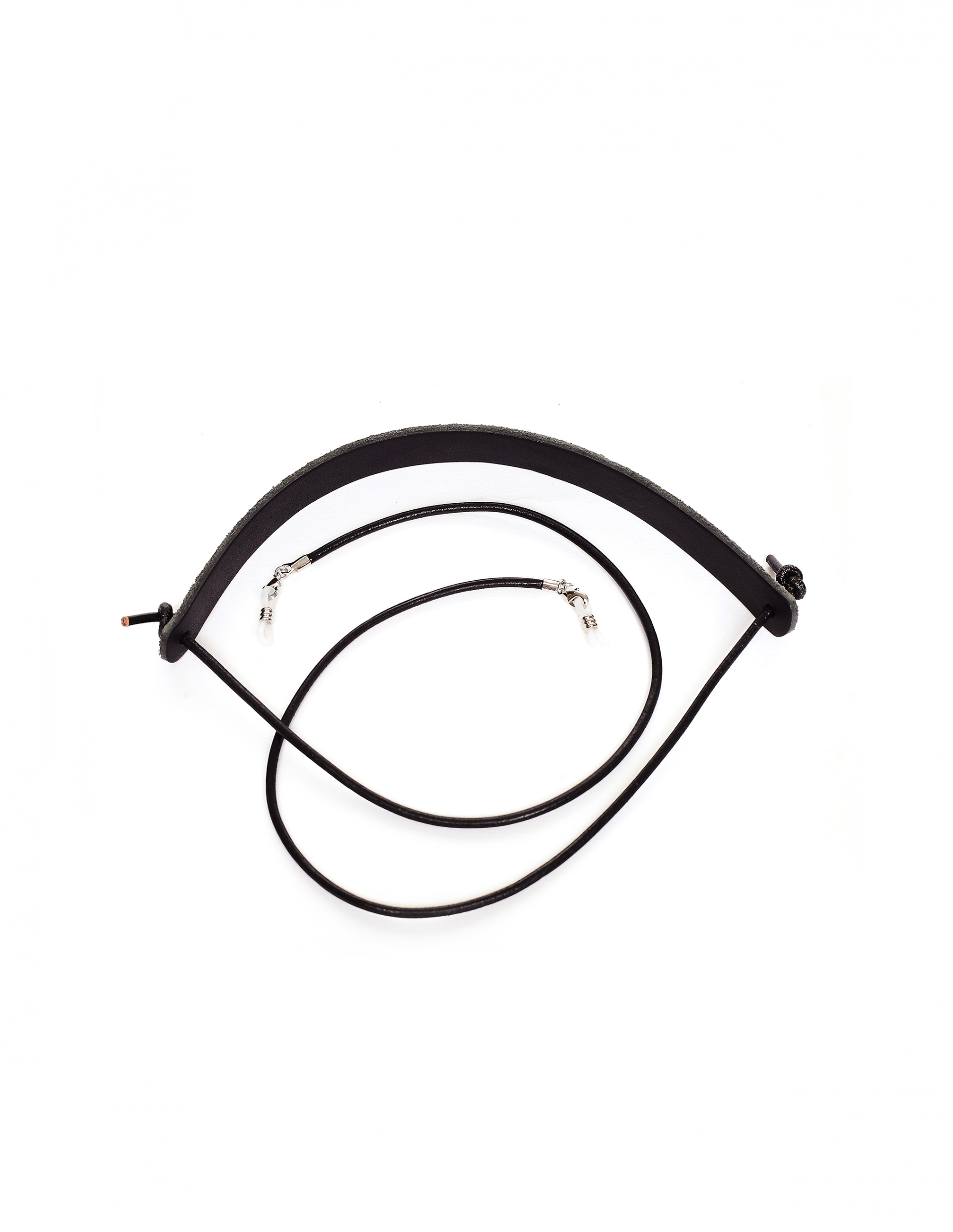 Hender Scheme Black Leather Glasses Cord