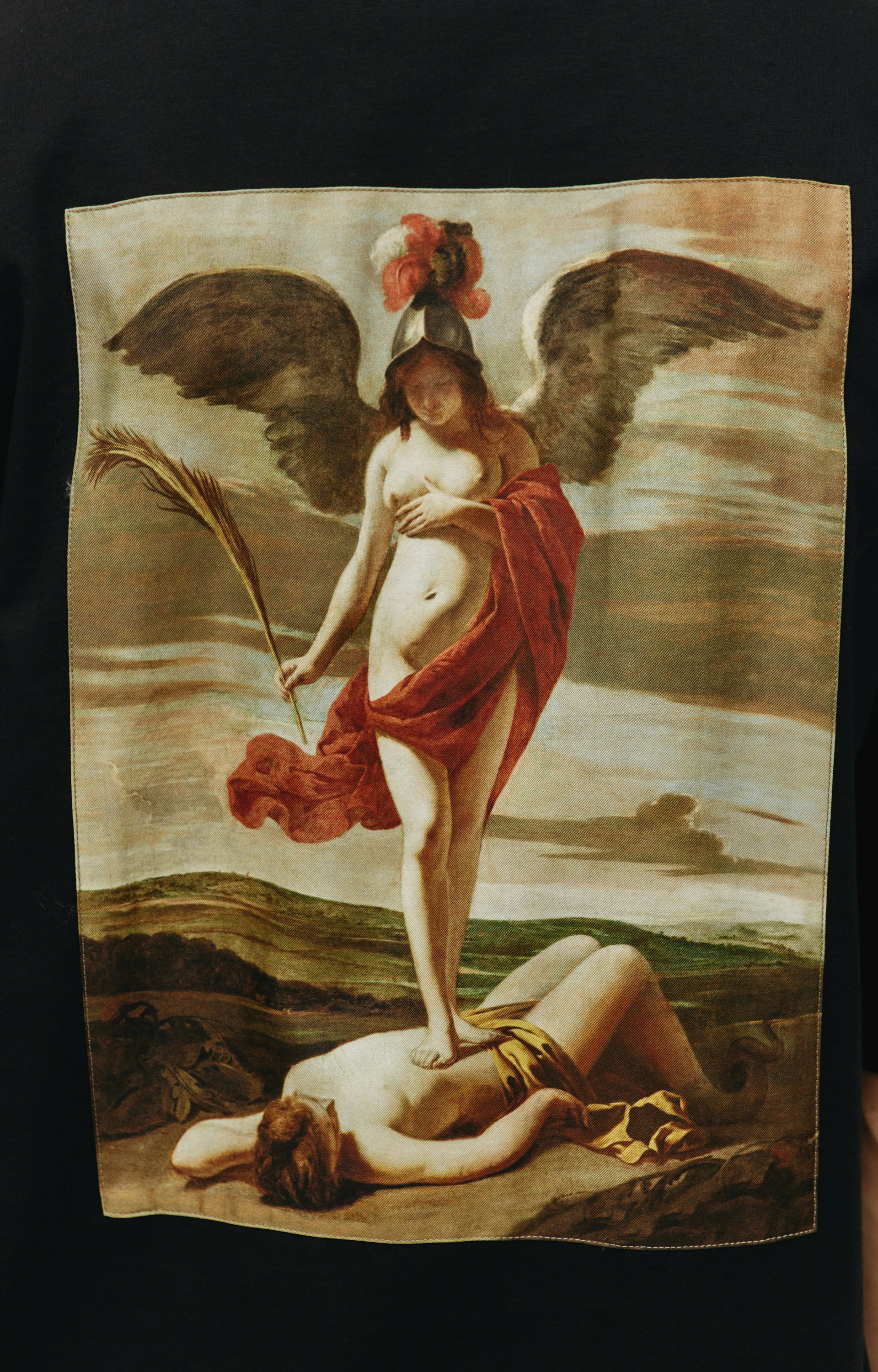 OAMC OAMC x Louvre patch t-shirt