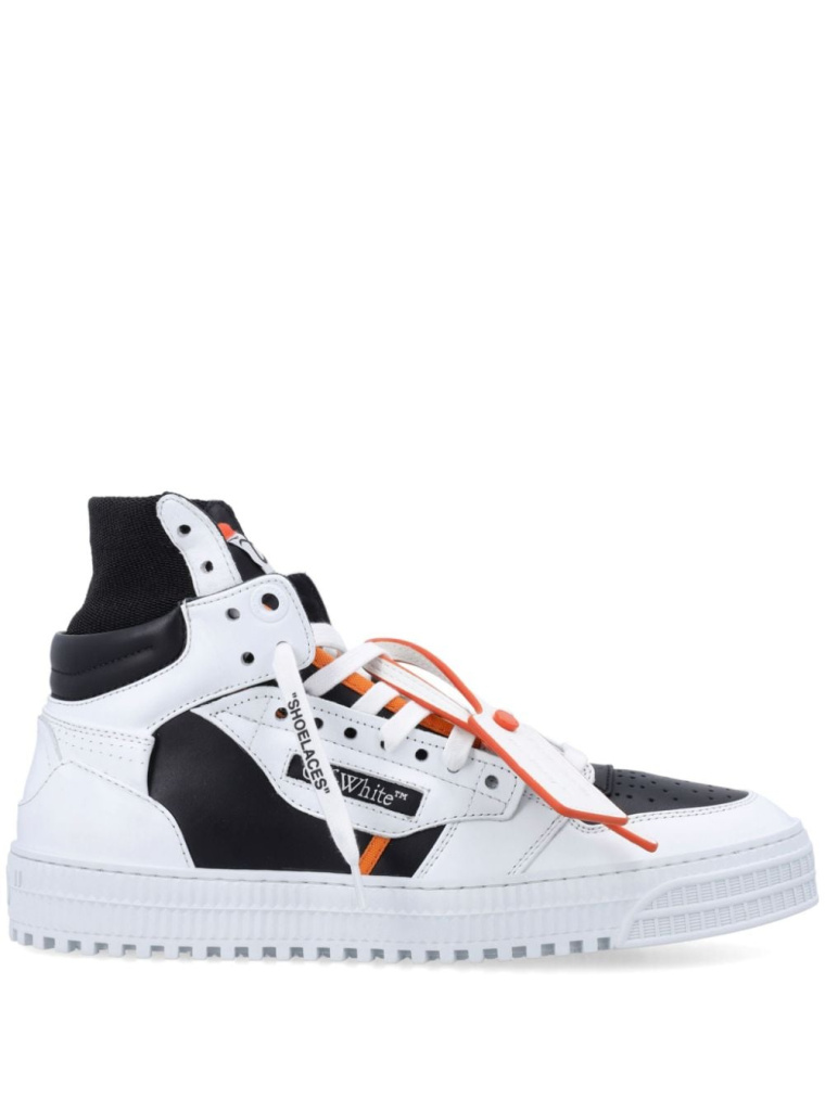 Off White 3.0 Off Court Calf Leather Sneakers