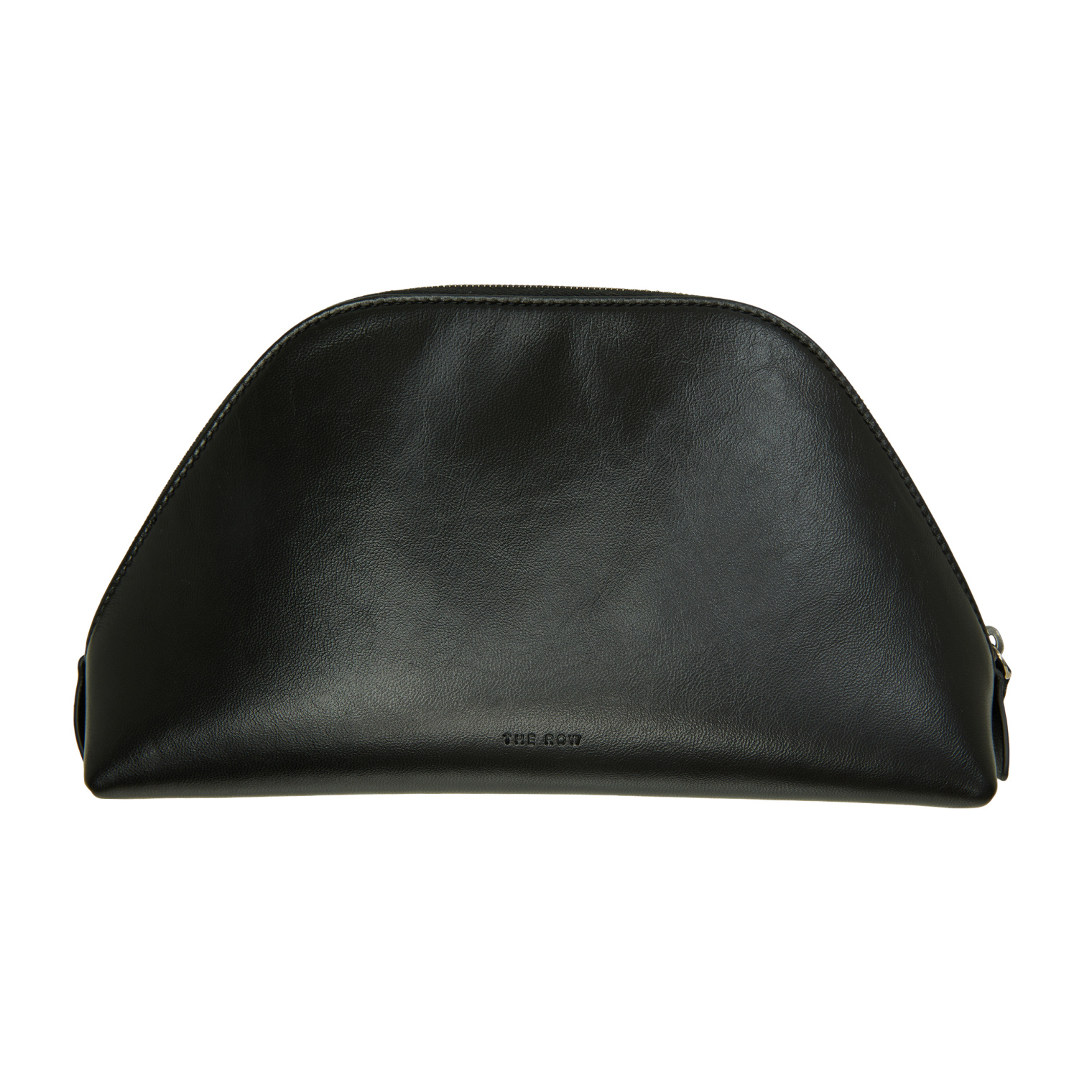 The Row Devon Roche leather clutch