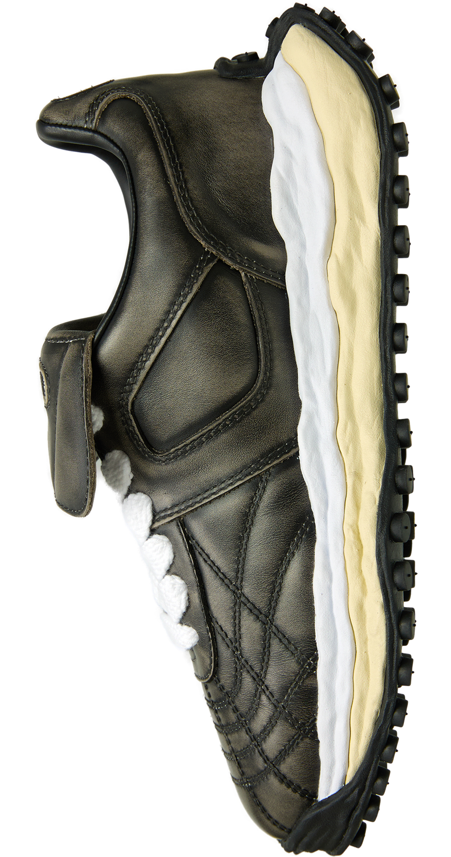 Buy Maison Mihara Yasuhiro men grey scott og sneakers for $695