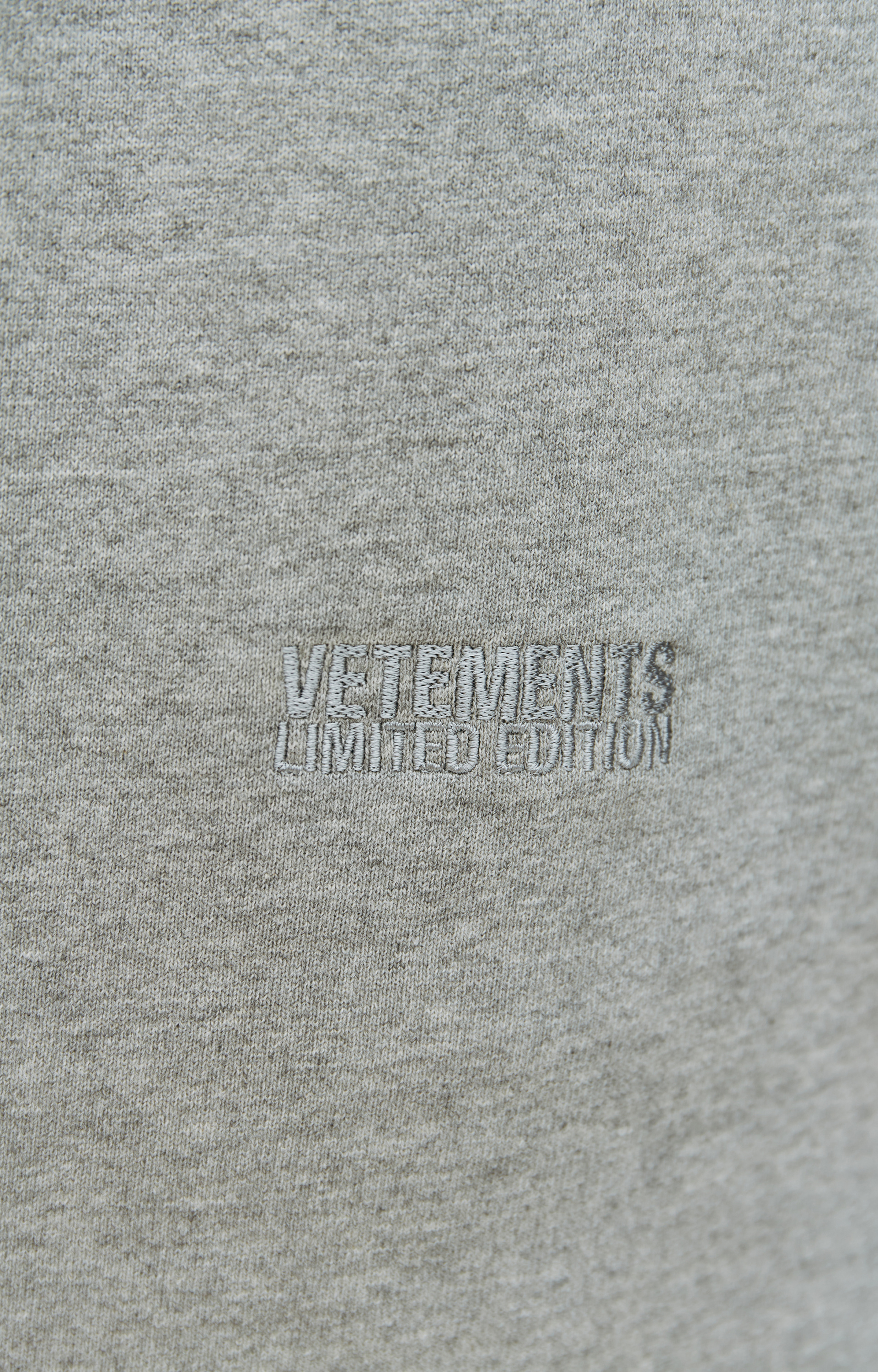 VETEMENTS Extra long wide sweatpants