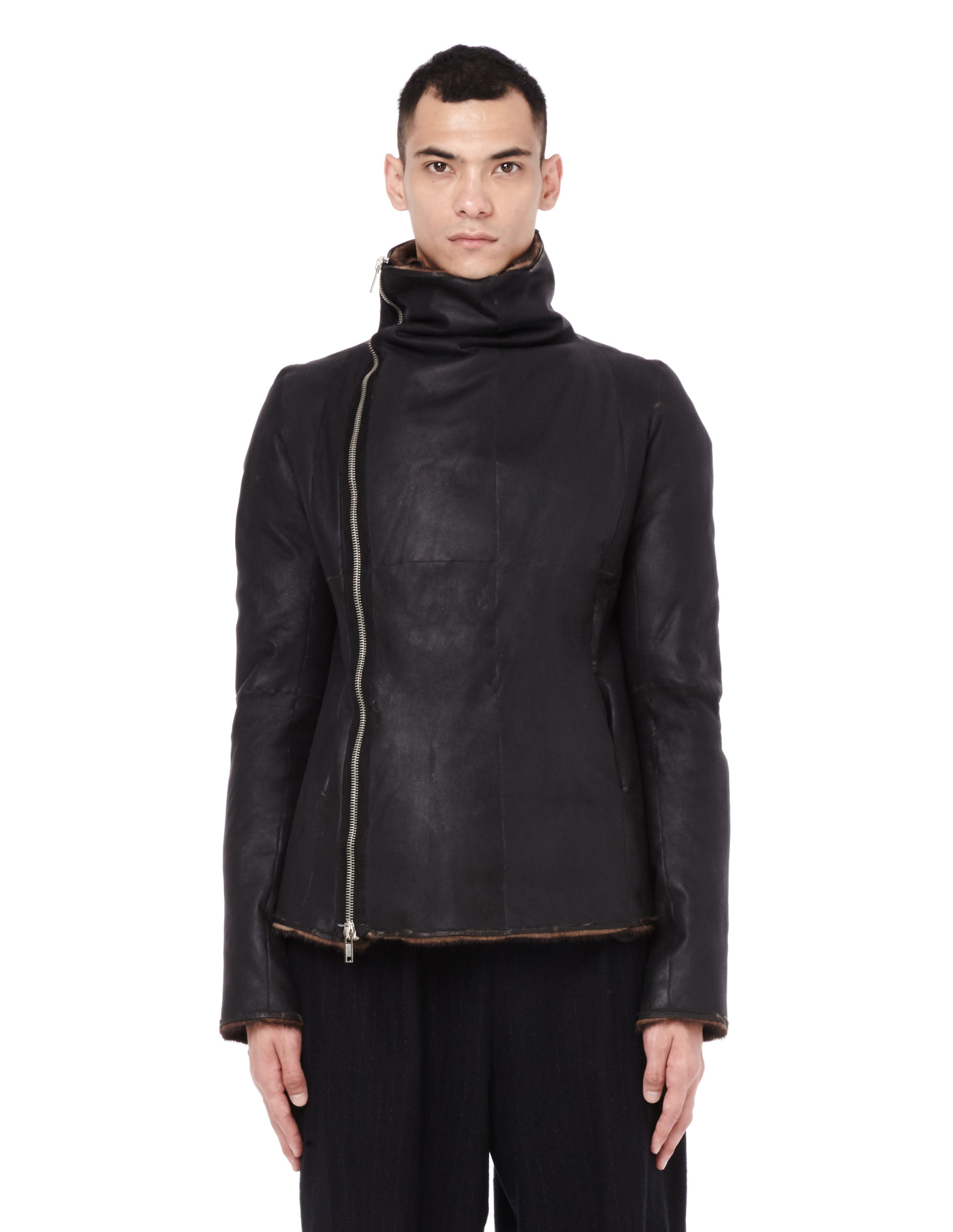 HUN Rick Owens Reversible Mink Fur Jacket