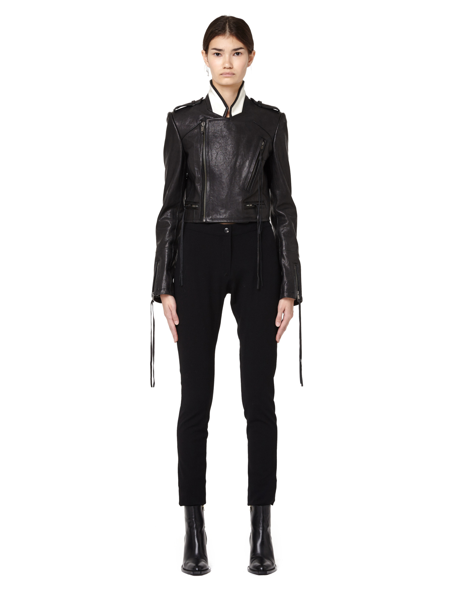 Haider Ackermann Till Death Do Us Apart Leather Jacket