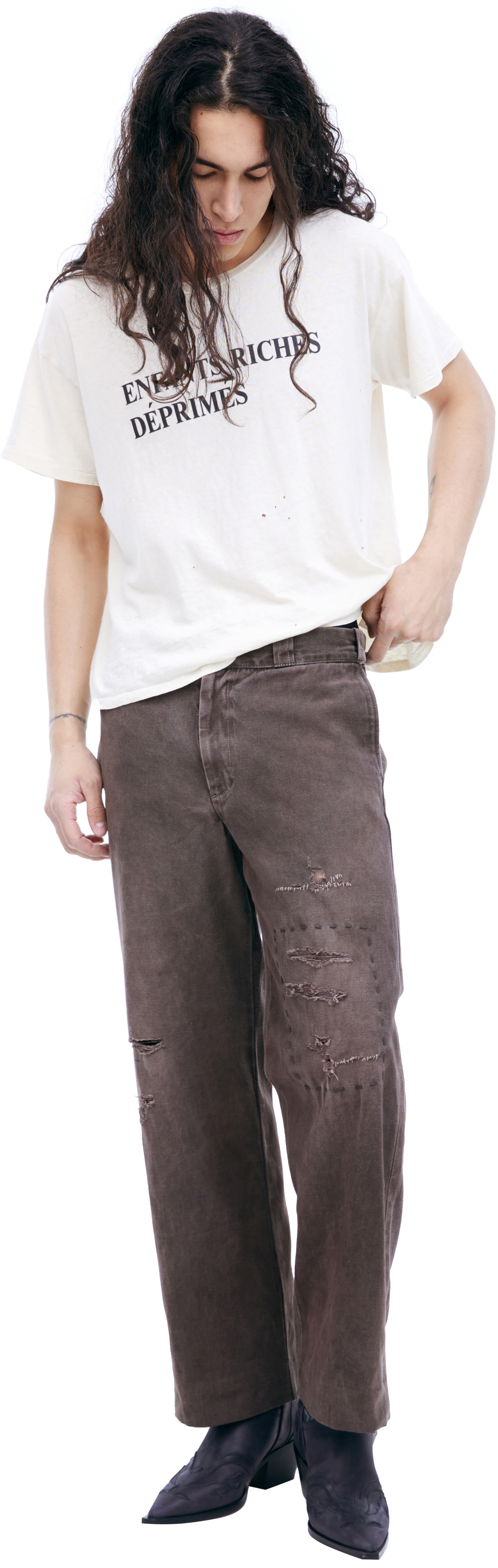 Enfants Riches Déprimés Cotton & Linen Trousers