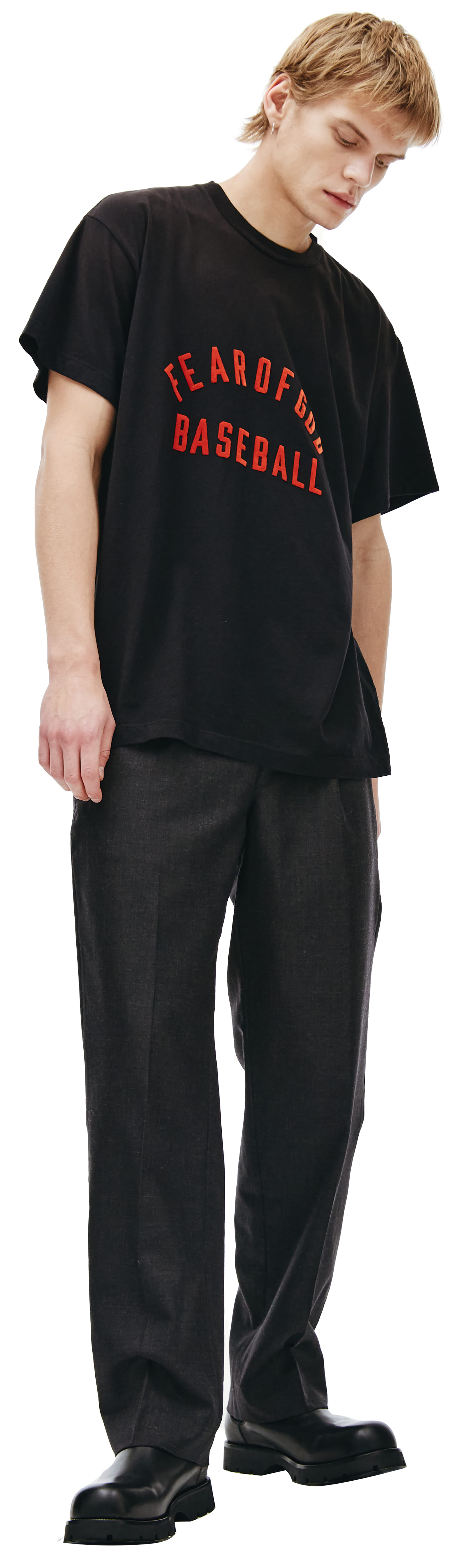 Fear of God Baseball Printed T-Shirt