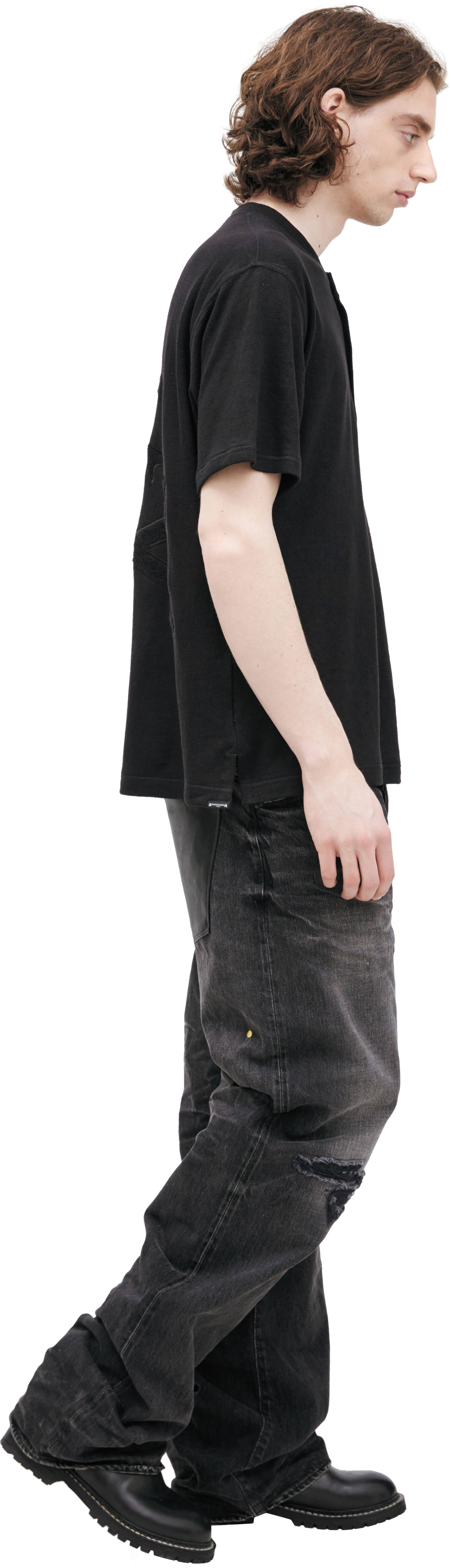 Mastermind WORLD Black T-shirt with logo