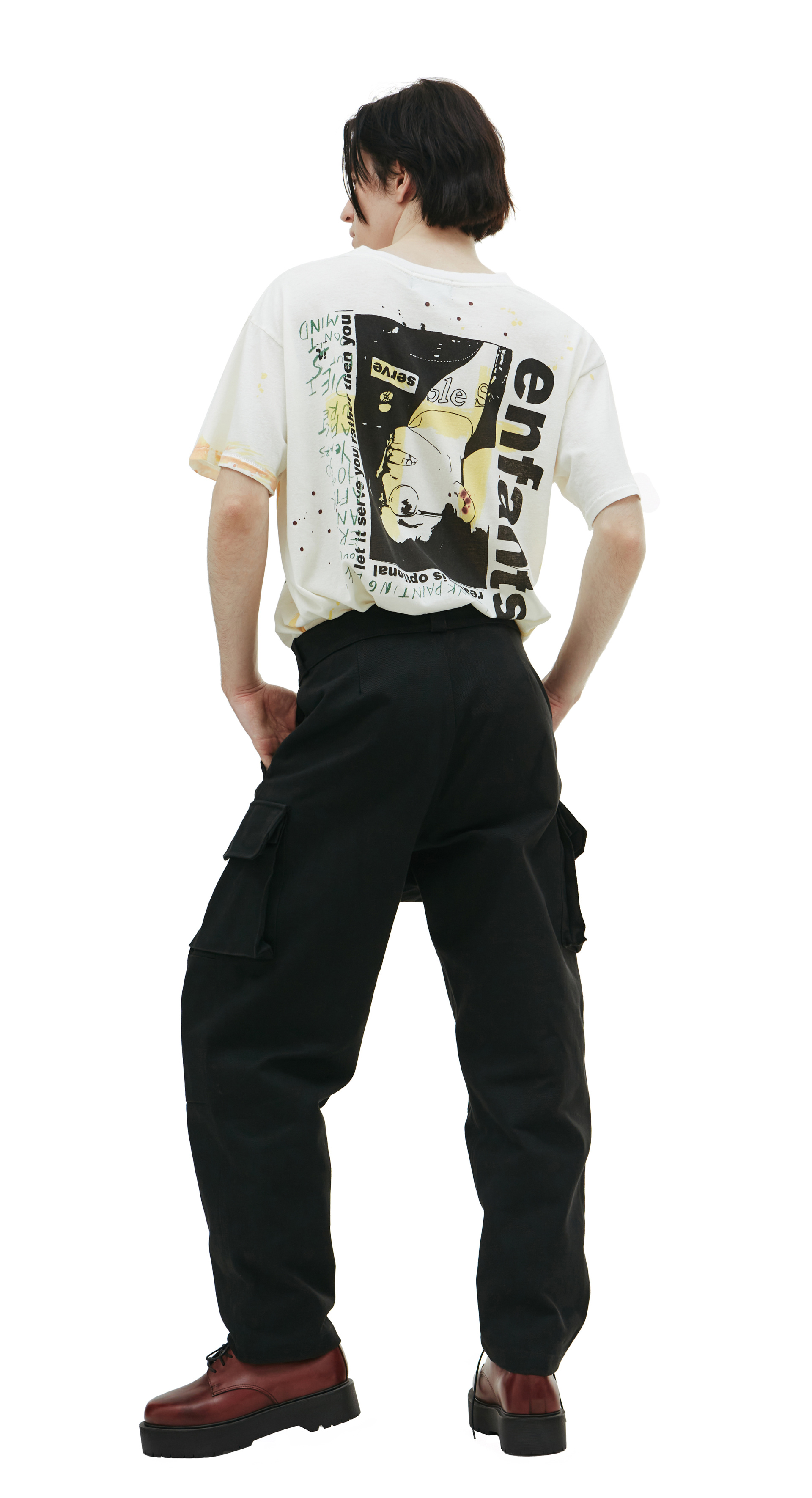 Enfants Riches Déprimés Black cargo trousers
