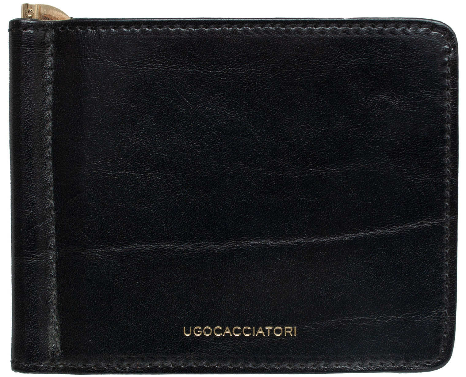 Ugo Cacciatori Wallet with bill clip