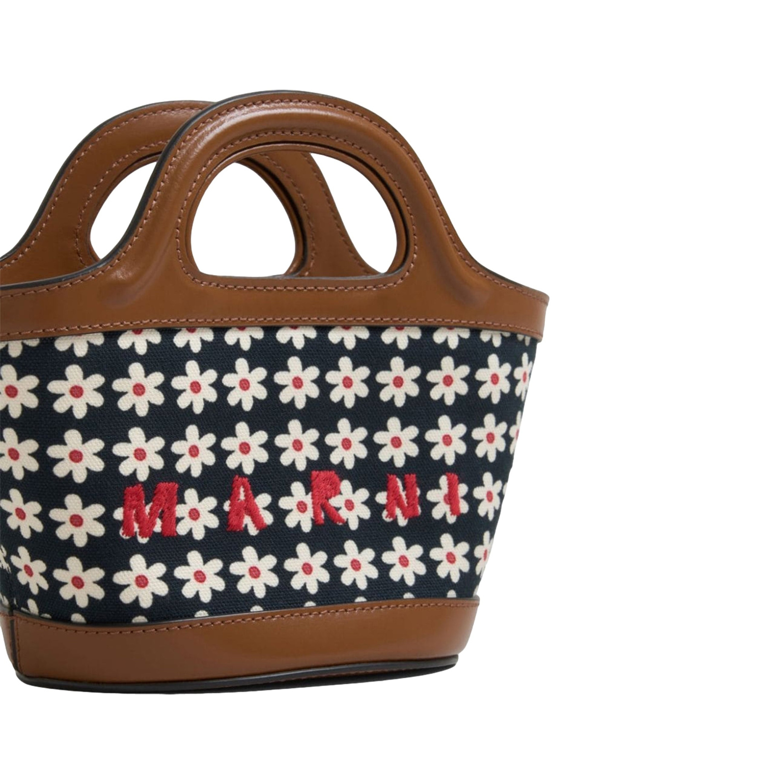 Marni Tropicalia Micro Bag With Daisy Print