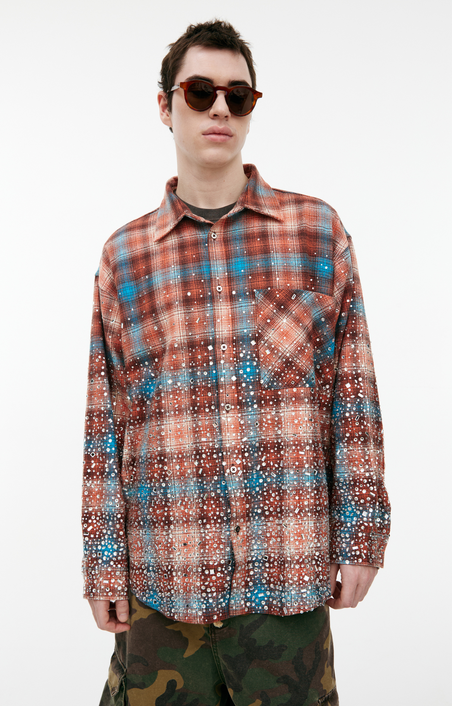 Satoshi Nakamoto Plaid flannel shirt