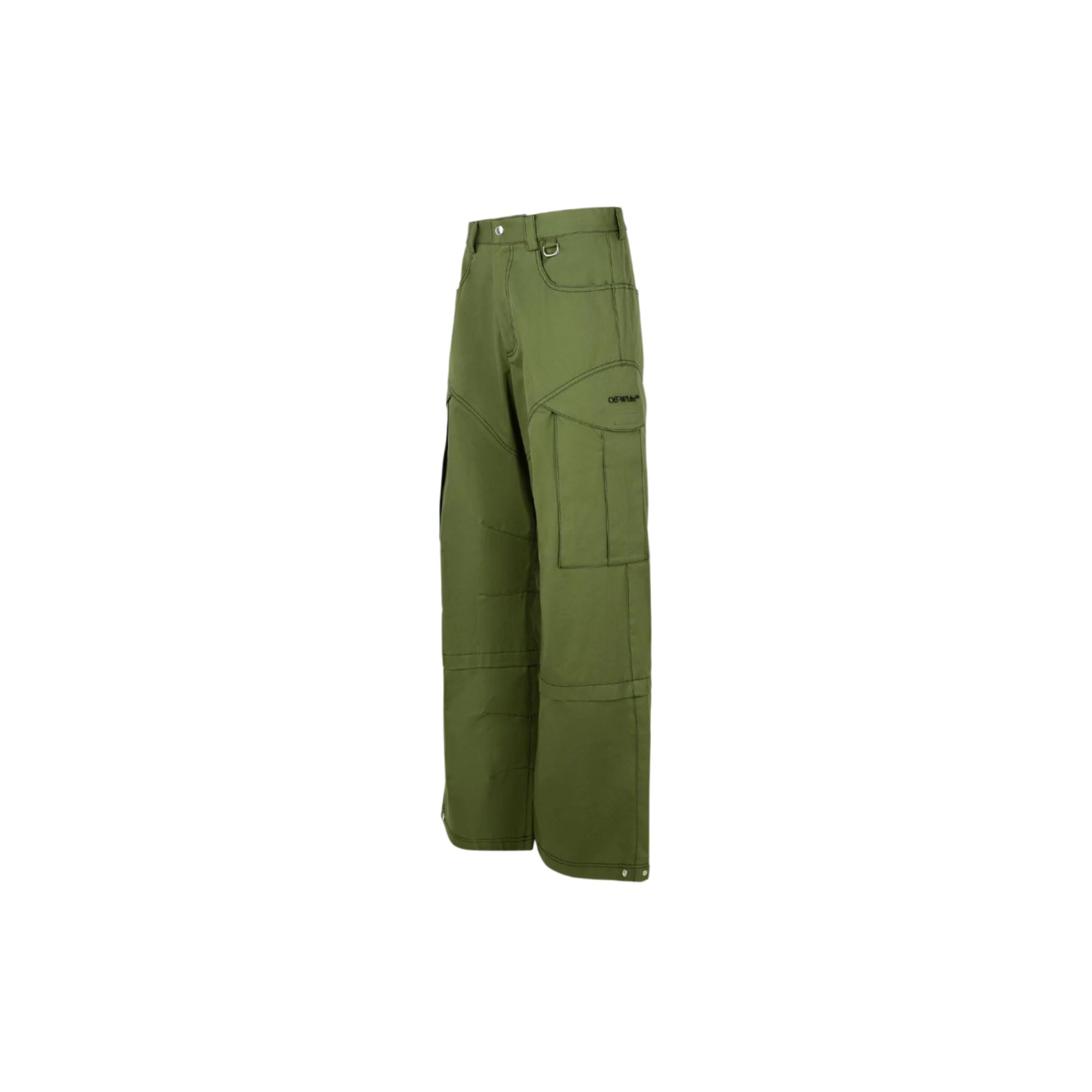 Off White Straight Cargo Pants