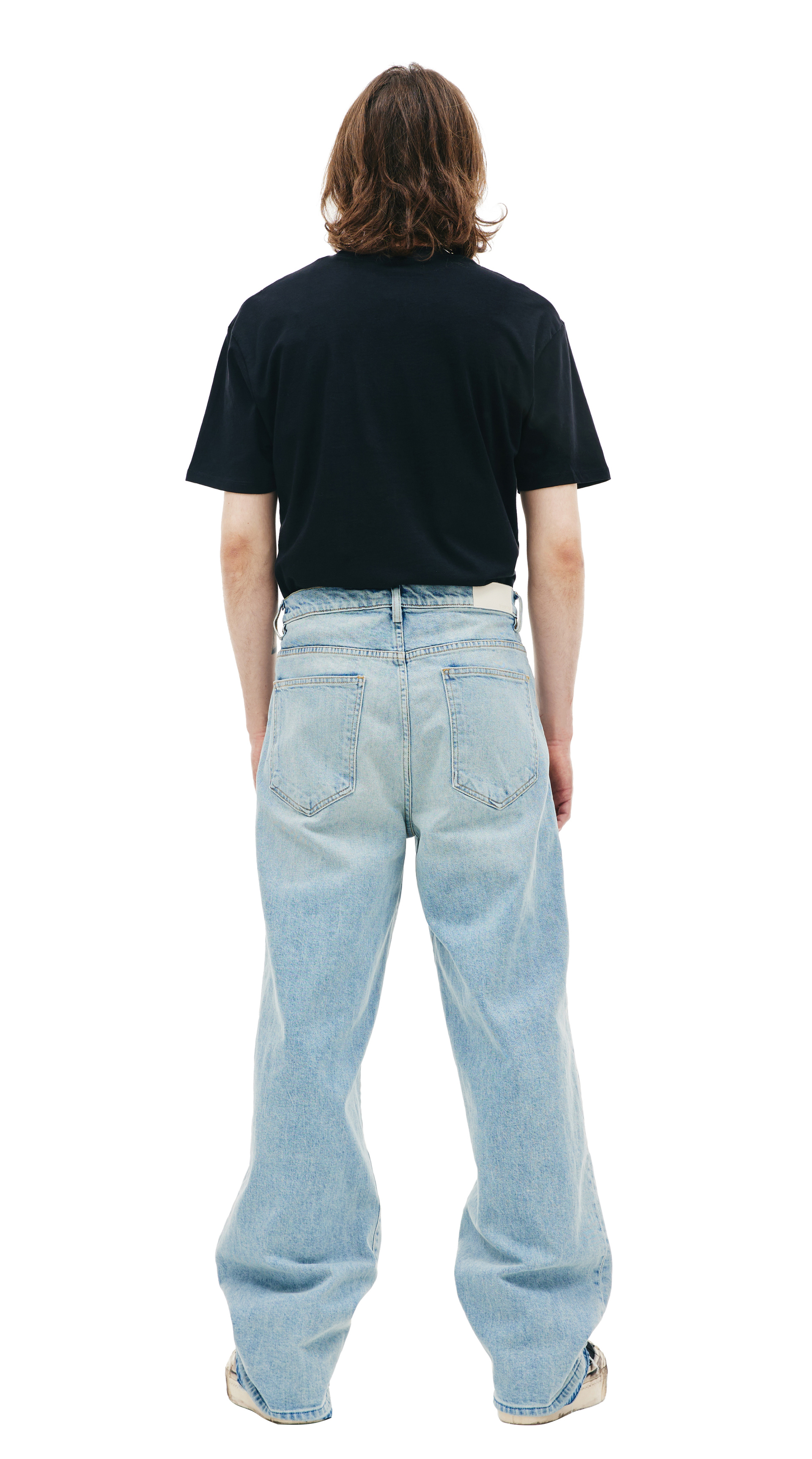 Nahmias Light wash baggy jeans