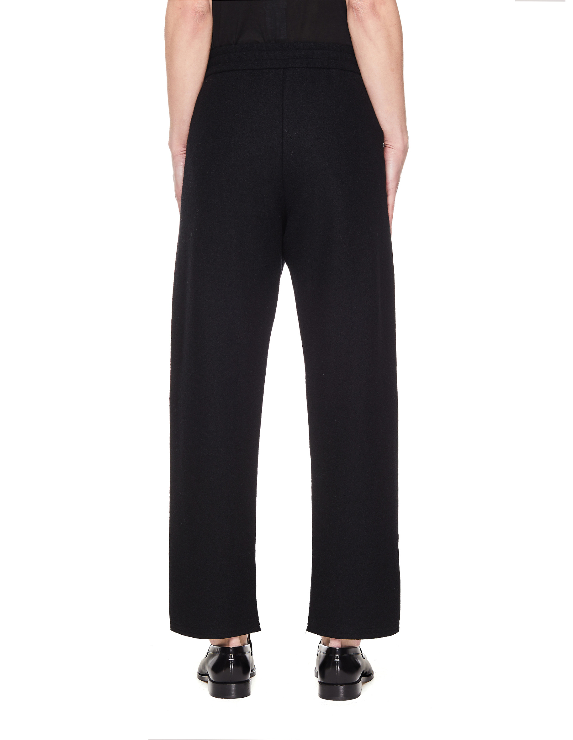 Jil Sander Black Wool Blend Trousers