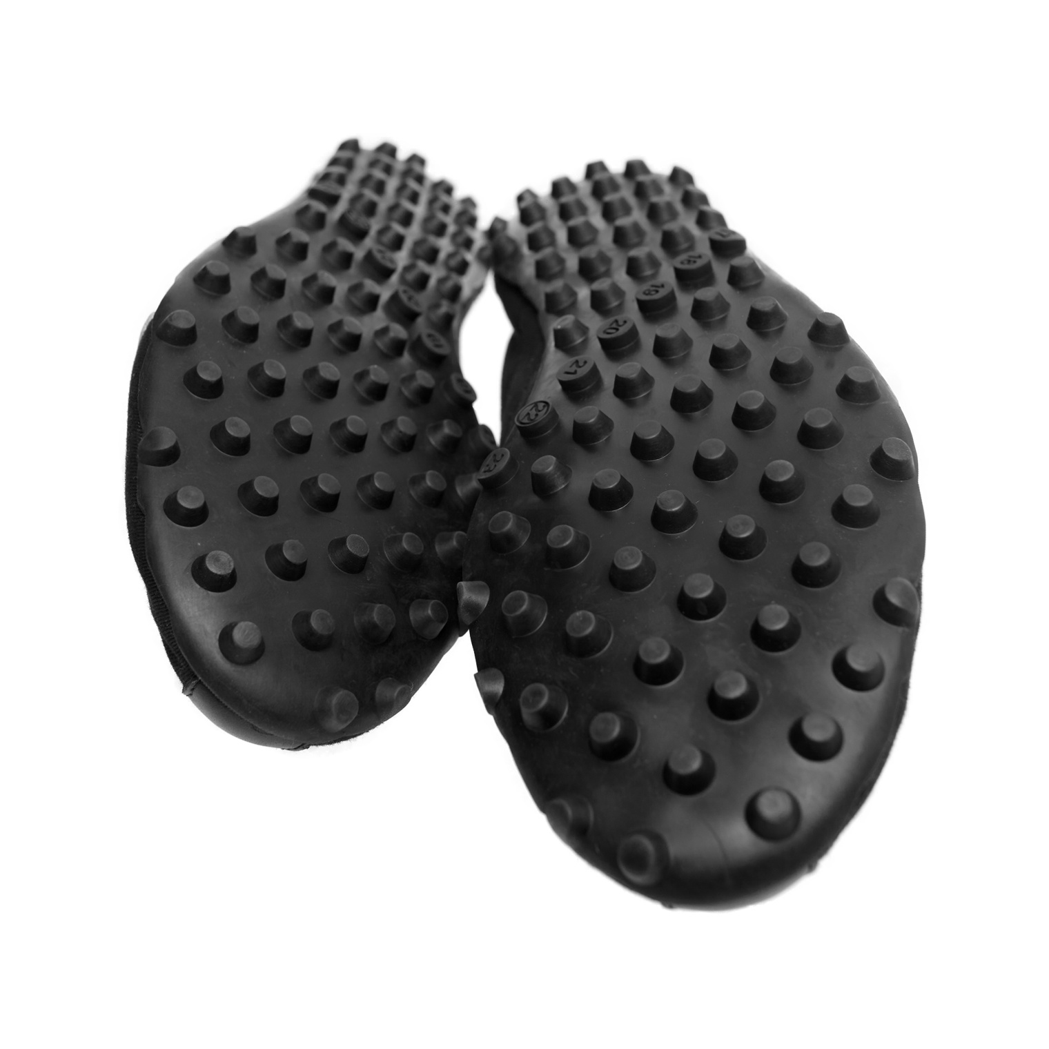 Maison Margiela Black leather sneakers