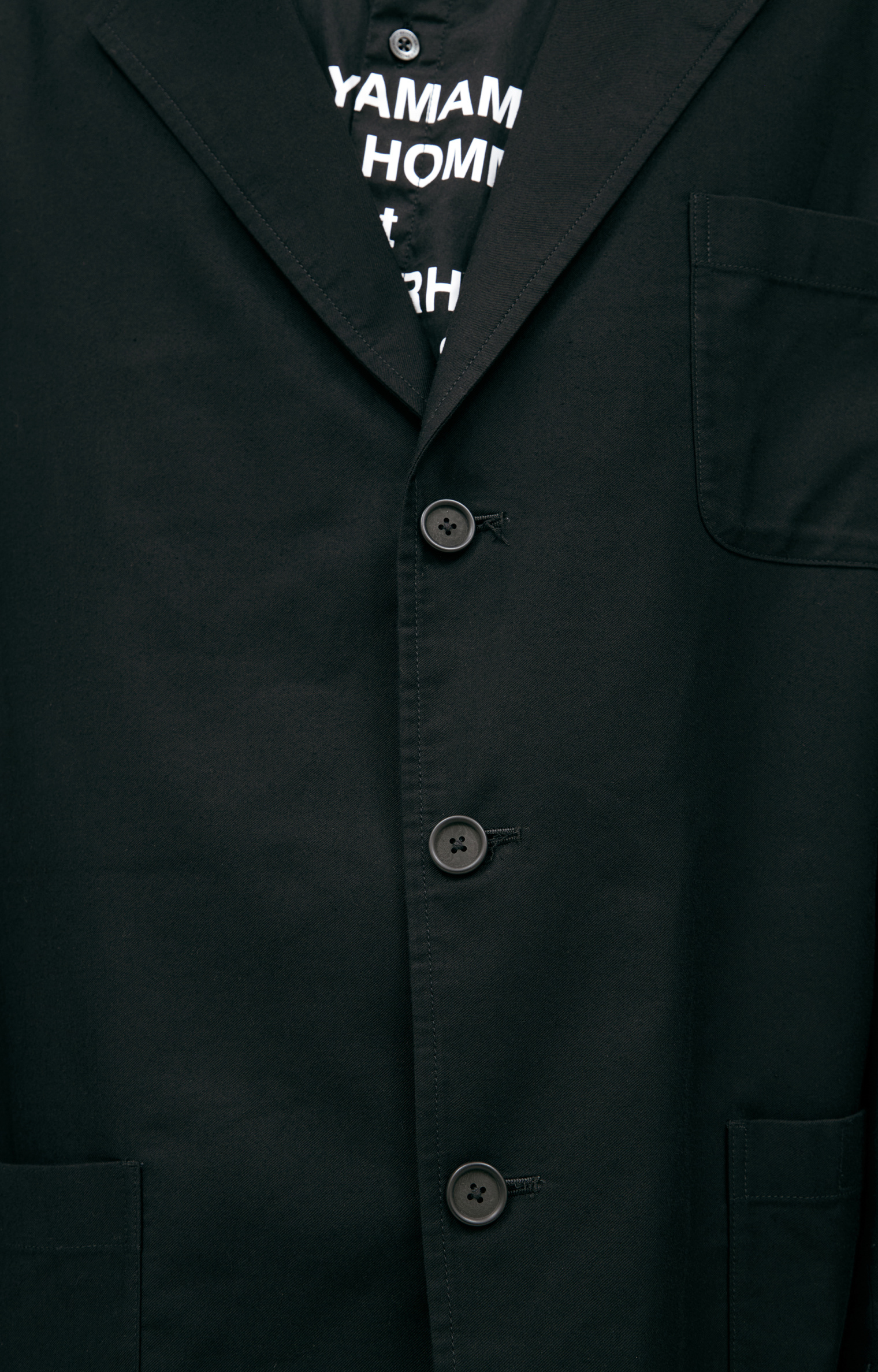 Yohji Yamamoto Cotton Jacket