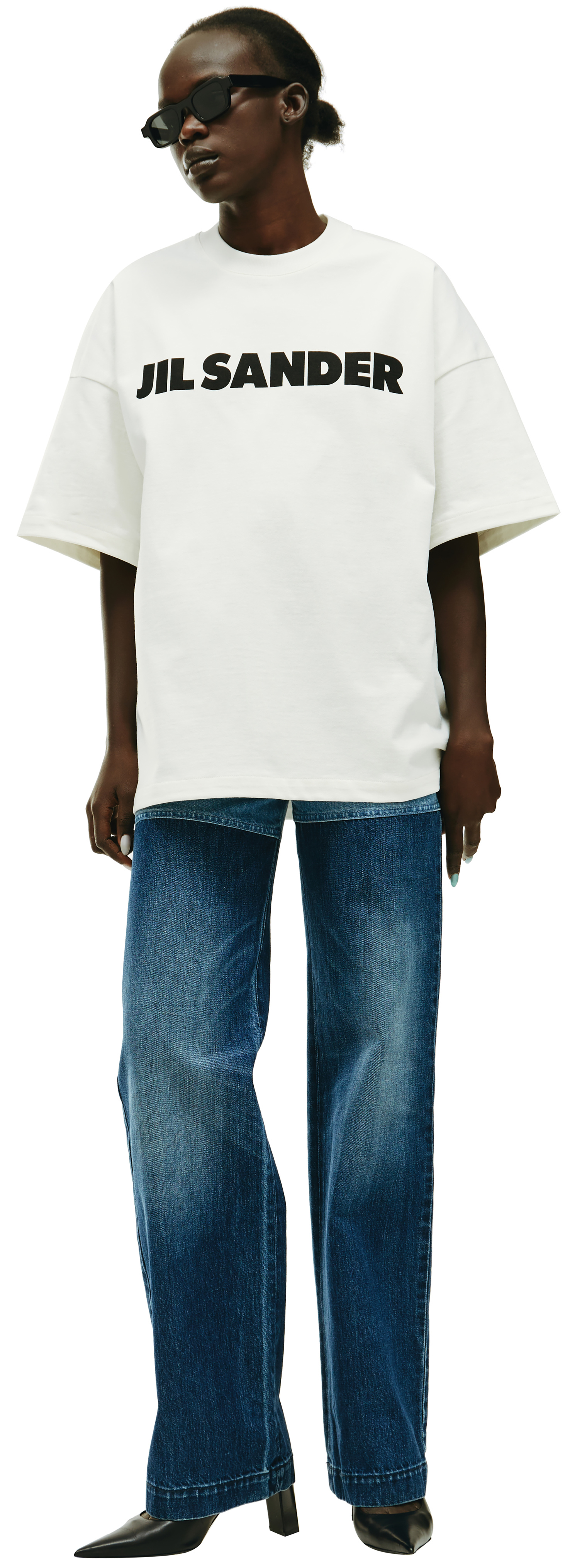 Jil Sander Logo oversized T-Shirt
