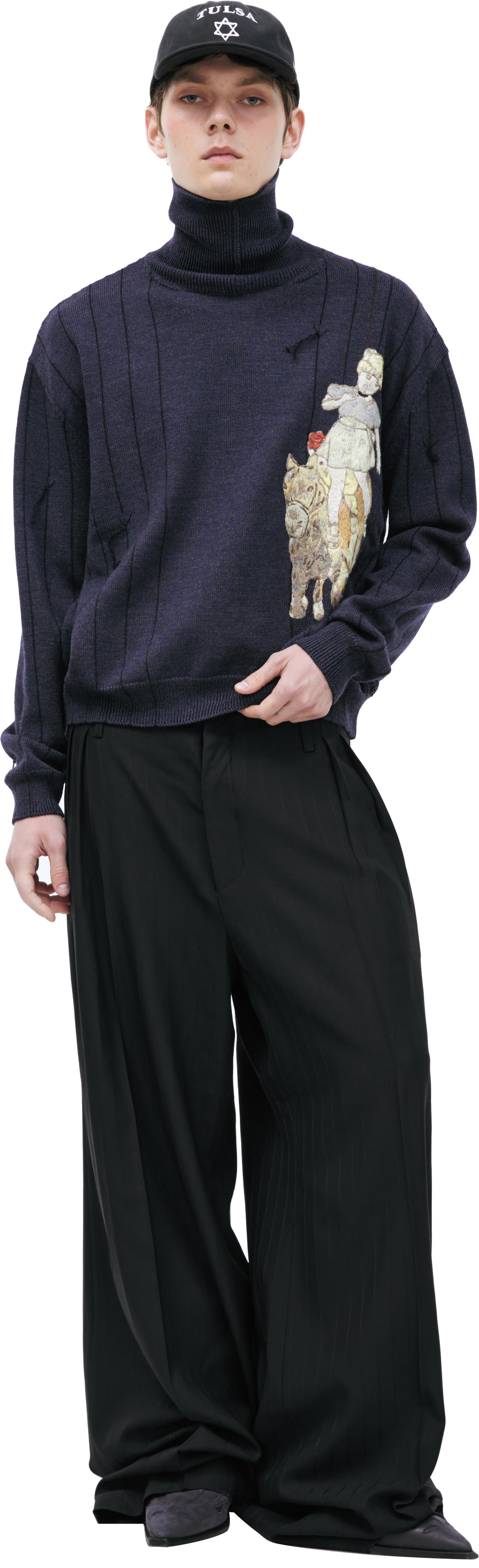 Enfants Riches Déprimés Embroidered sweater