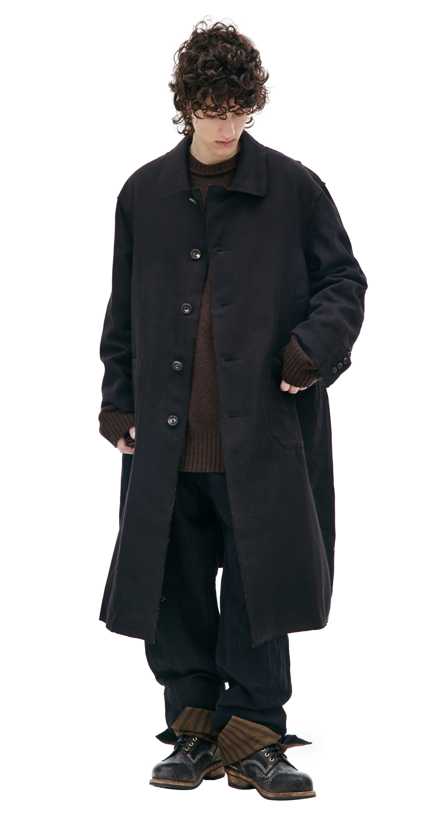 Ziggy Chen REVERSIBLE SINGLE BRESTED COAT