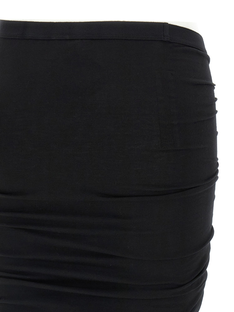 DRKSHDW by Rick Owens Soft Edfu Skirt Knee