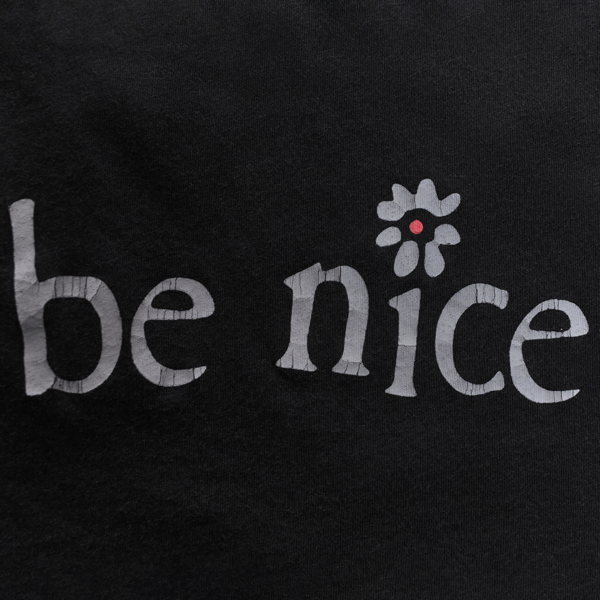 ERL Футболка-ERL06KT012/BLACK тонкая, принт venice на груди, черный