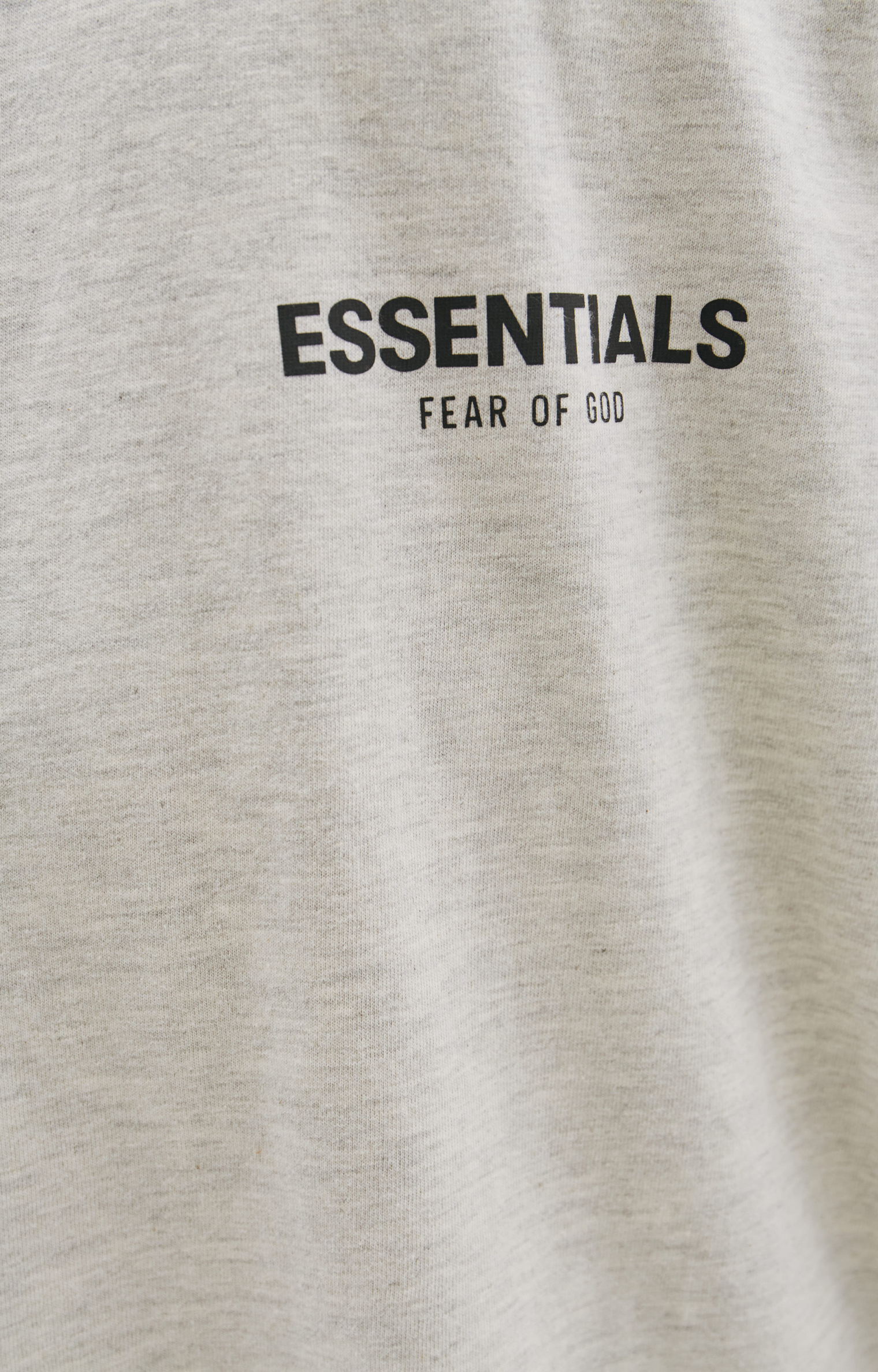 Fear of God Essentials Хлопковая футболка с логотипом