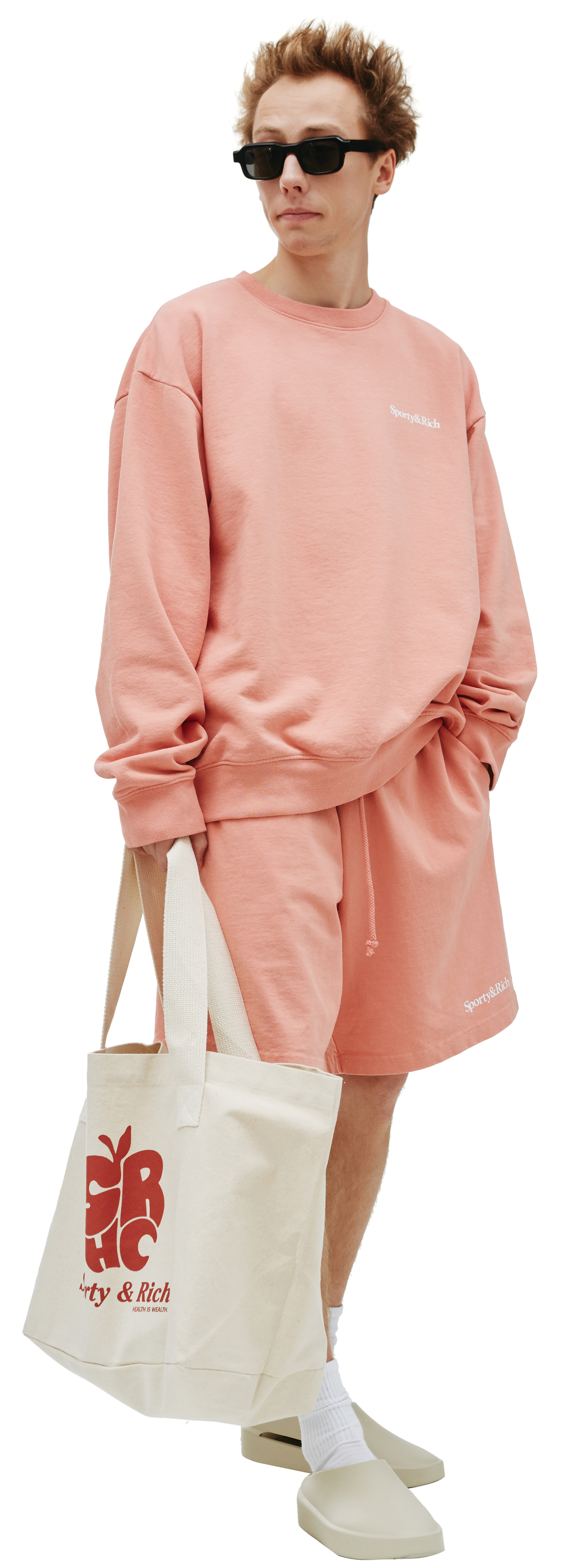 SPORTY & RICH New health sweatshirt