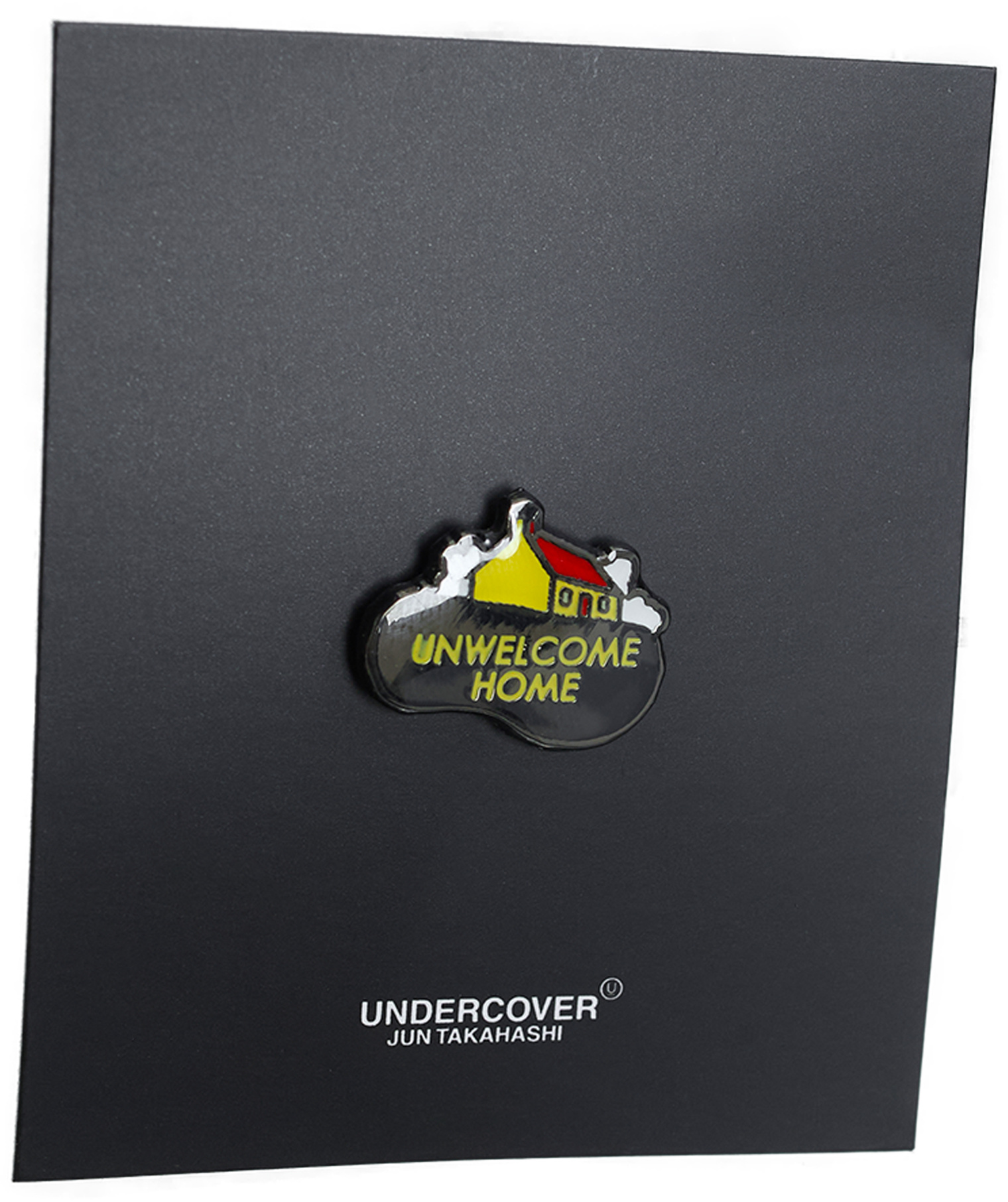 Buy Undercover men black the 'unwelcome home' badge for $35 online