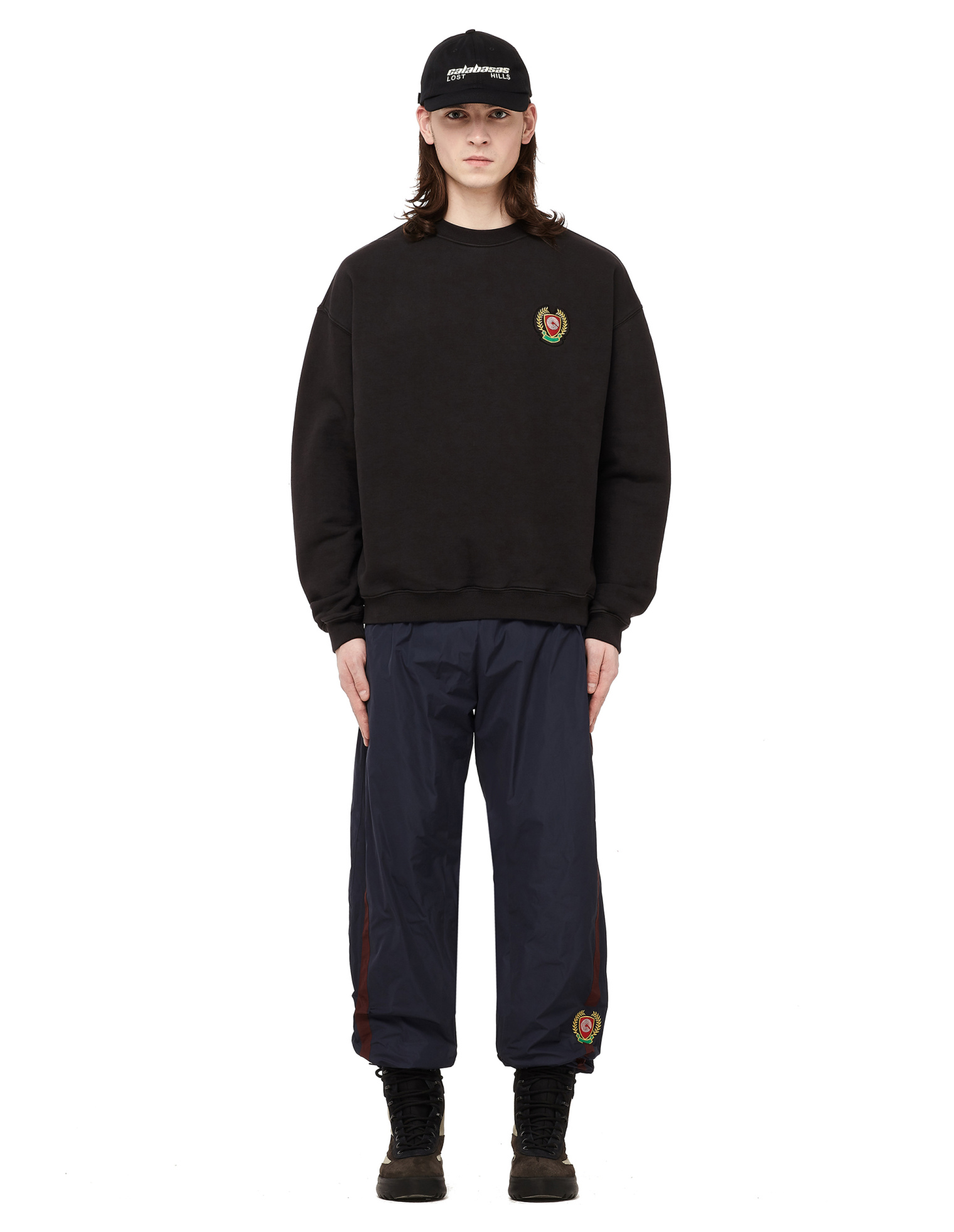 Yeezy Calabasas Crew Neck Cotton Sweatshirt