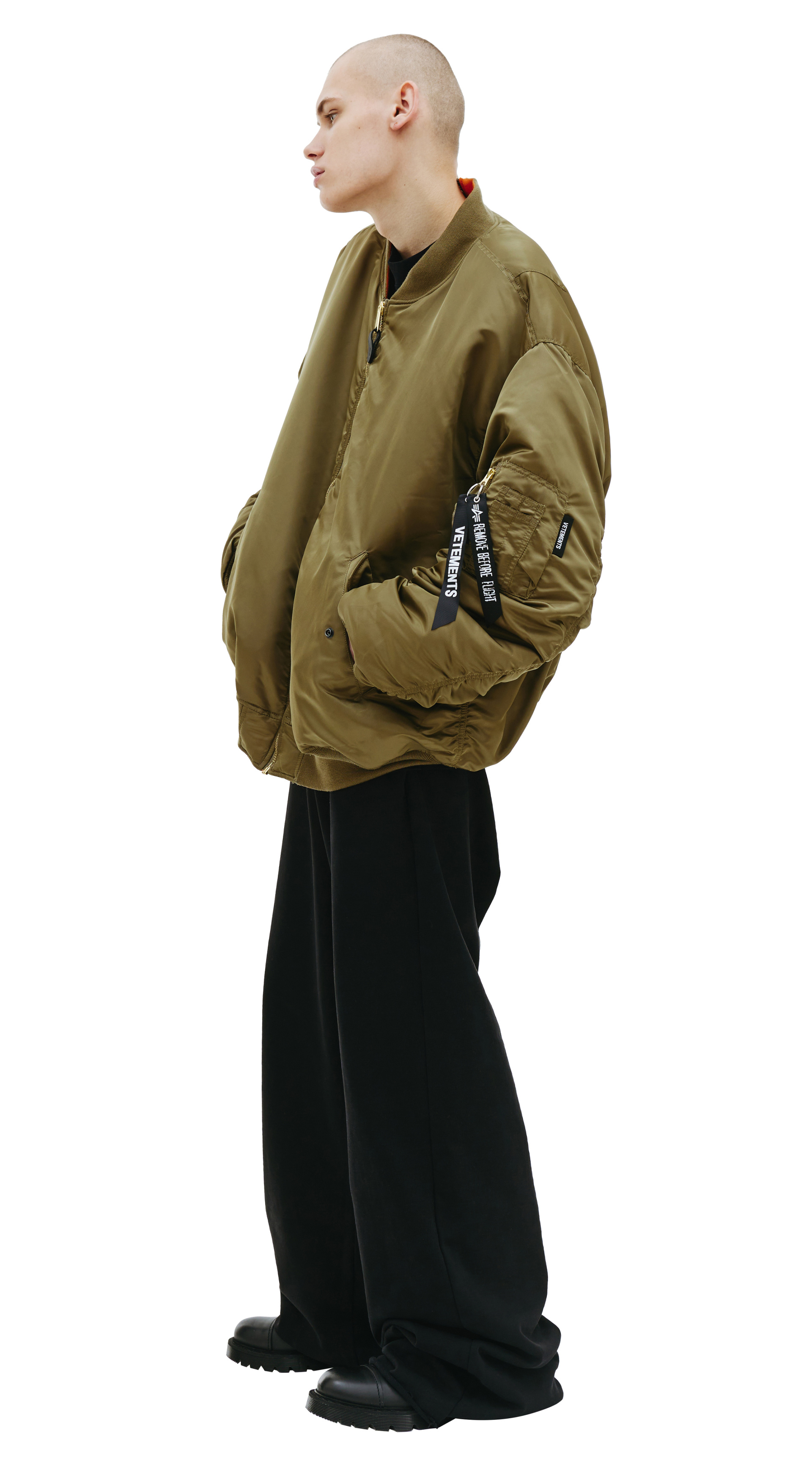 VETEMENTS х Alpha Industries double reversible bomber jacket