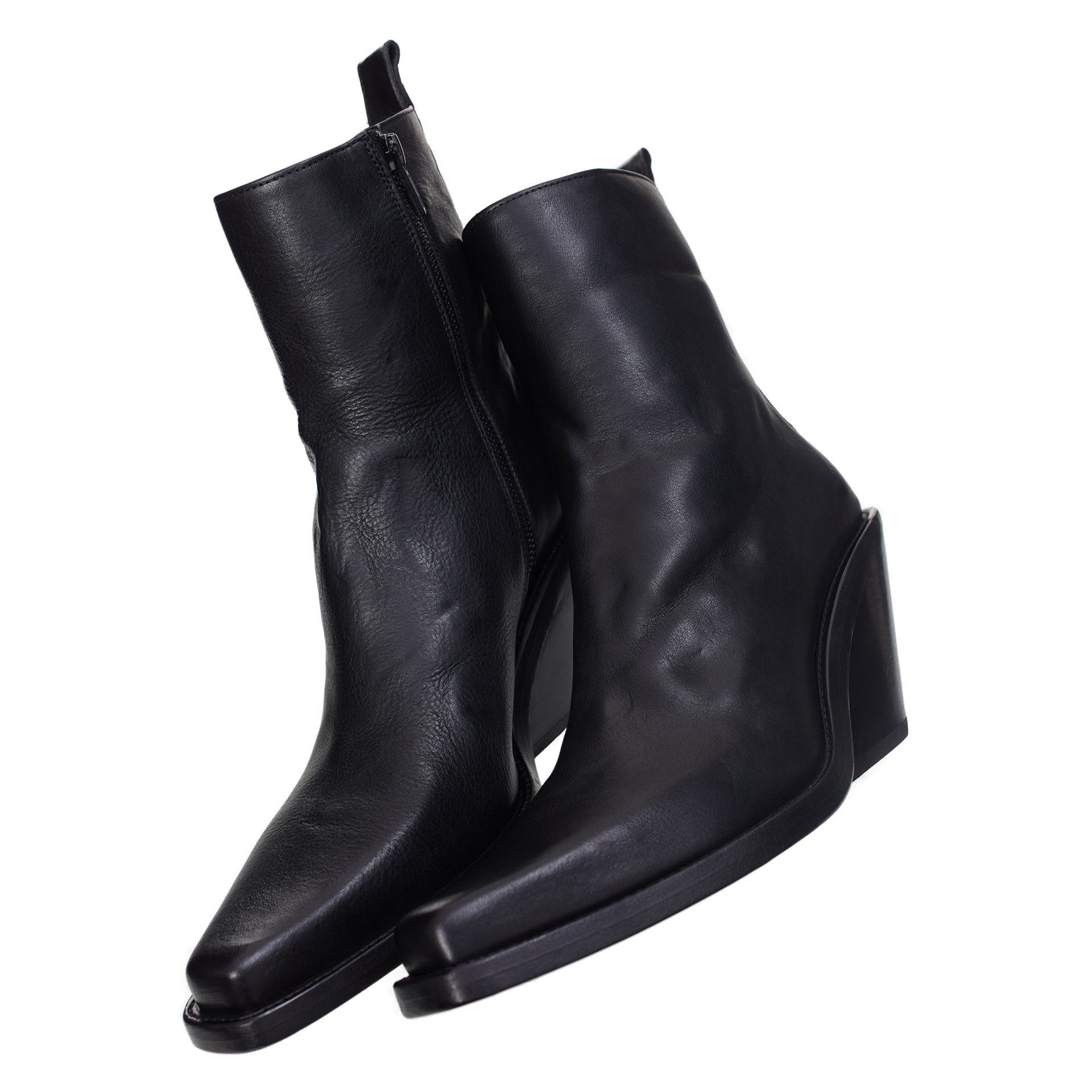 Ann Demeulemeester Ankle boots with a shaped heel