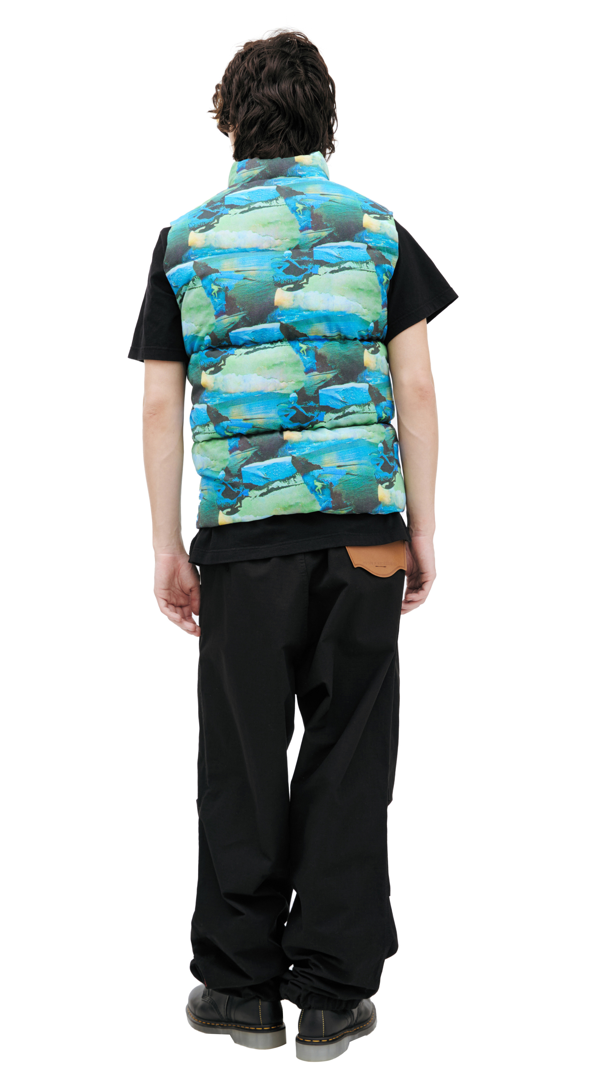 ERL Monoprint puffer vest