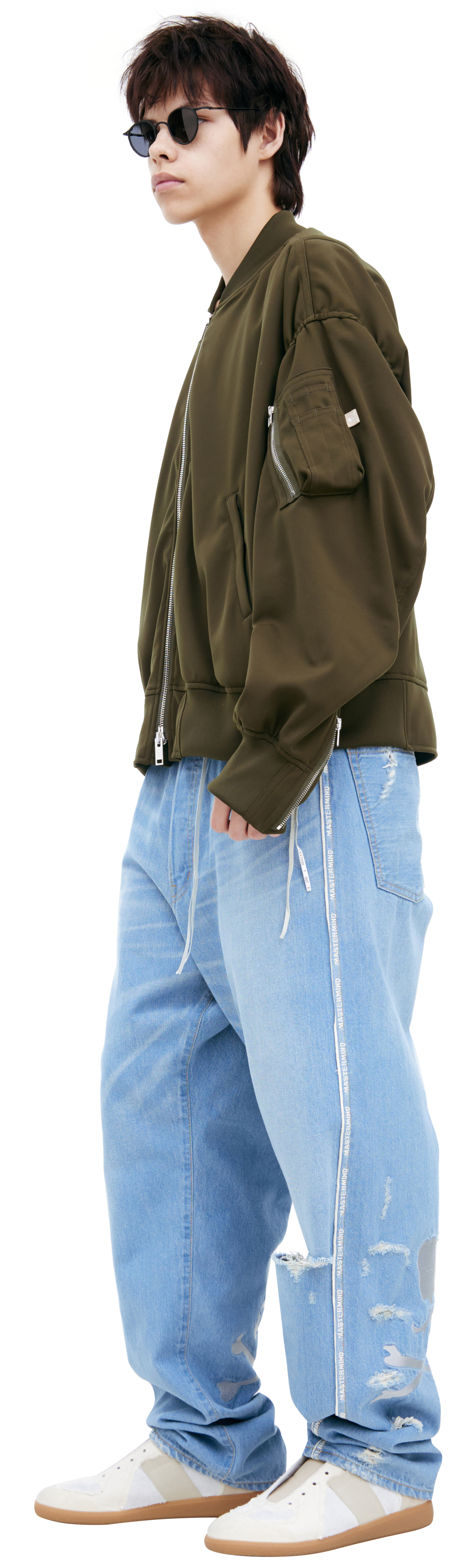 Mastermind WORLD Oversize logo bomber