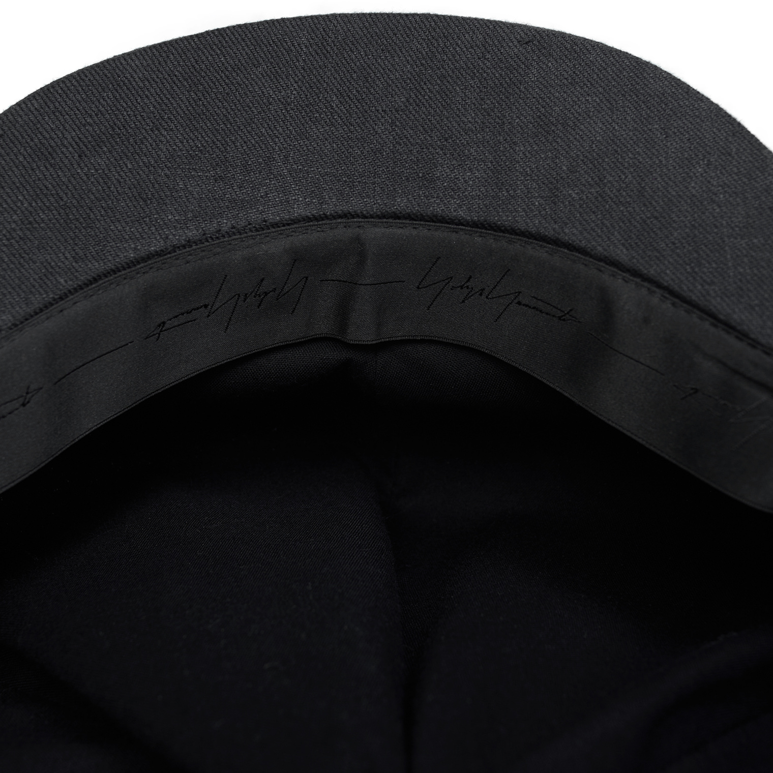 Yohji Yamamoto Black casquette hat
