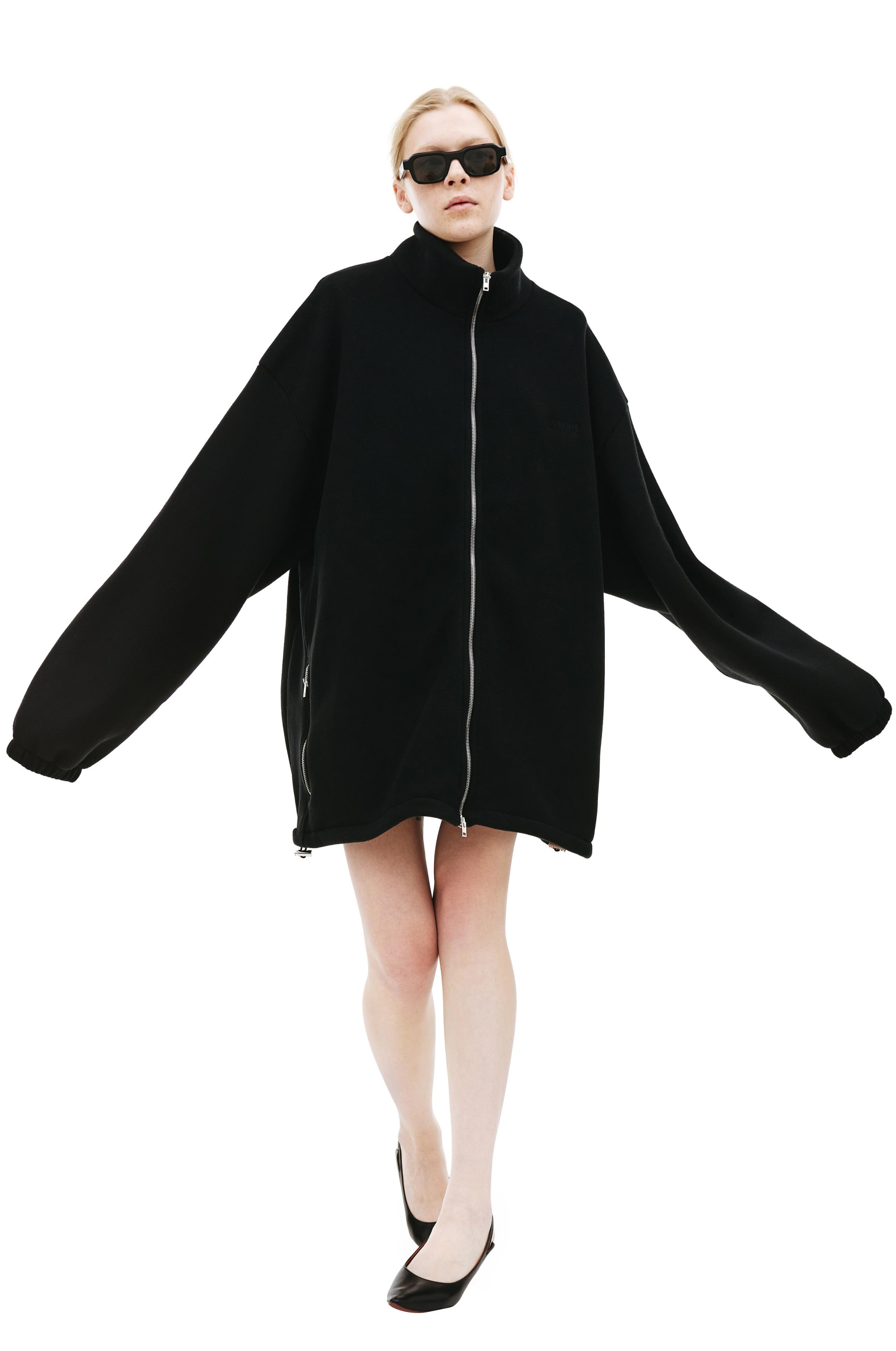 VETEMENTS Fleece zip up jacket