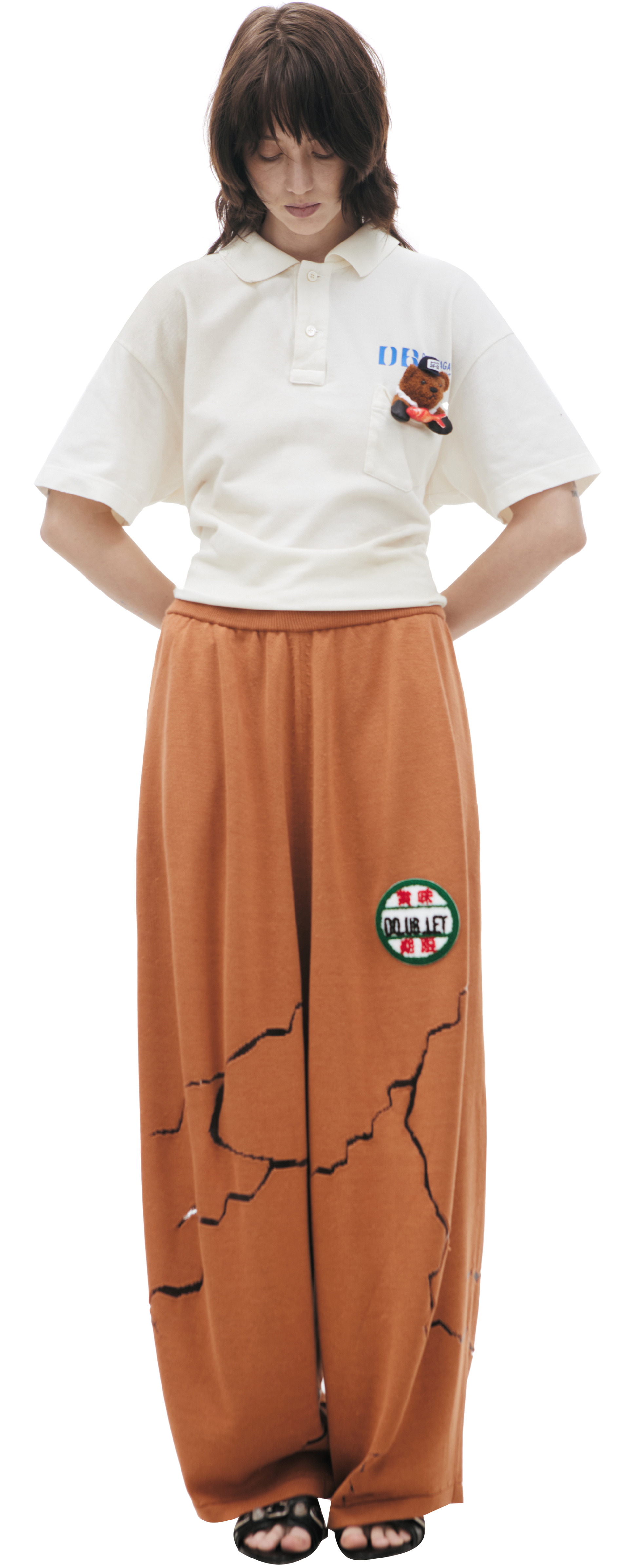 Doublet CRACKED EGG Sweatpants