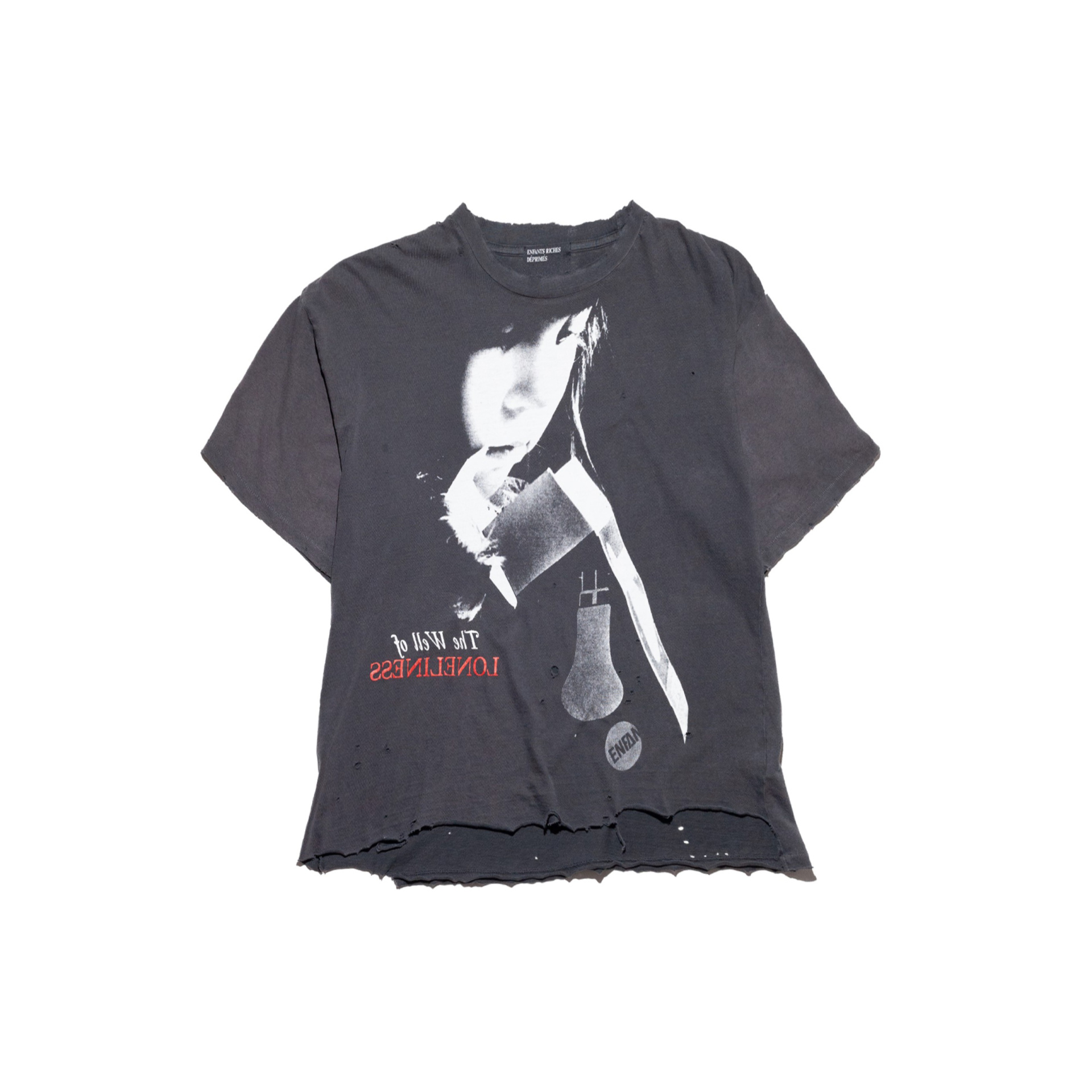 Enfants Riches Déprimés Well Of Loneliness T-Shirt Dirty Charcoal