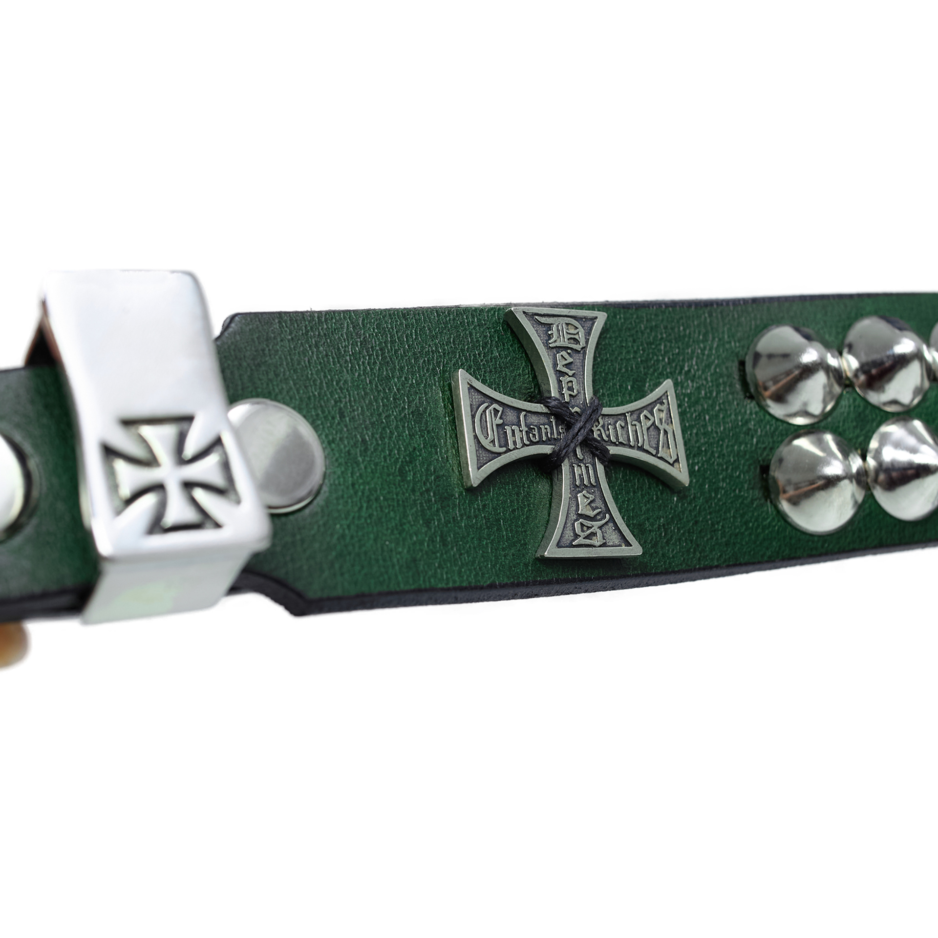 Enfants Riches Déprimés Leather belt with rivets