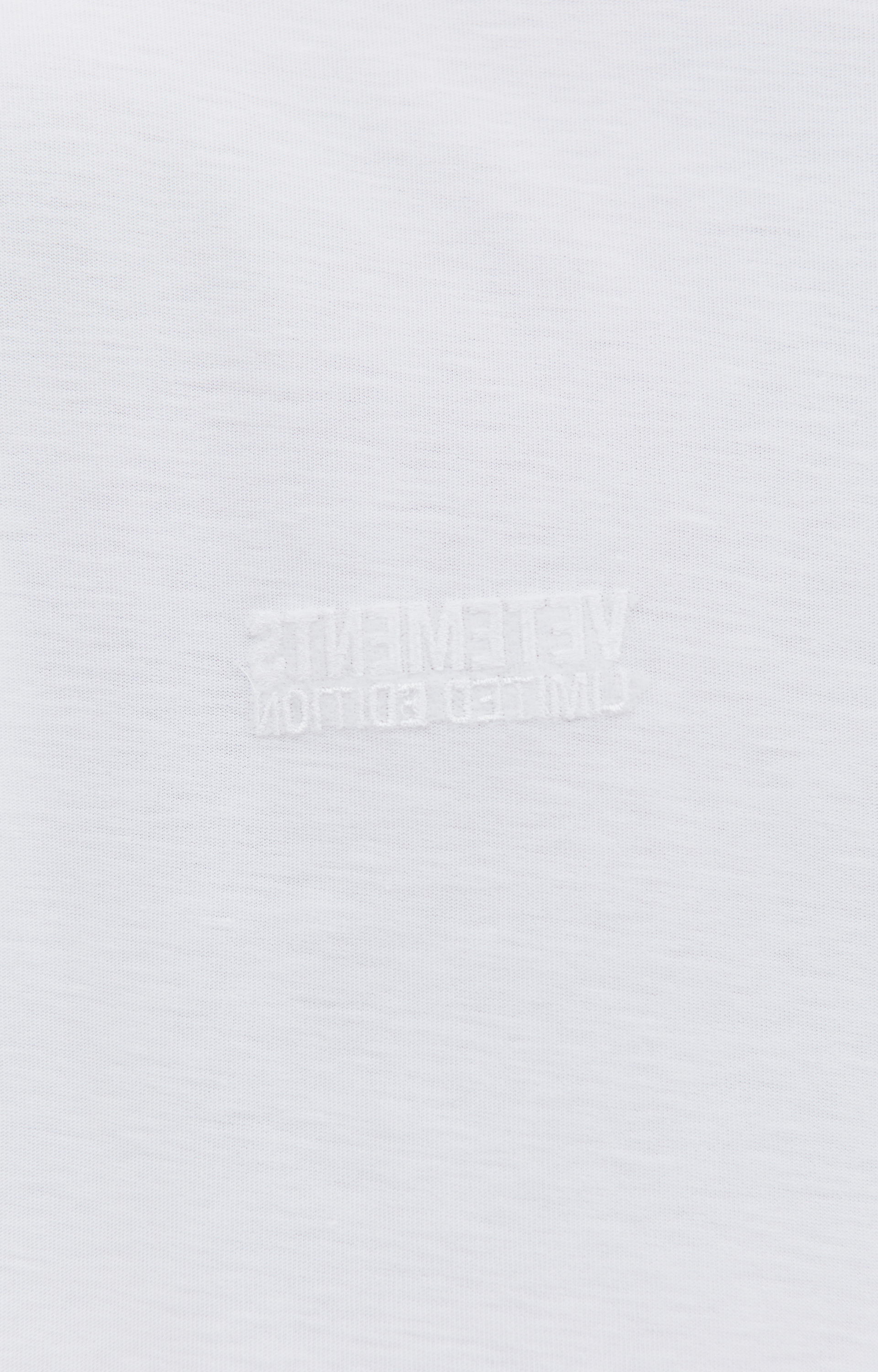 VETEMENTS Cotton inside out t-shirt