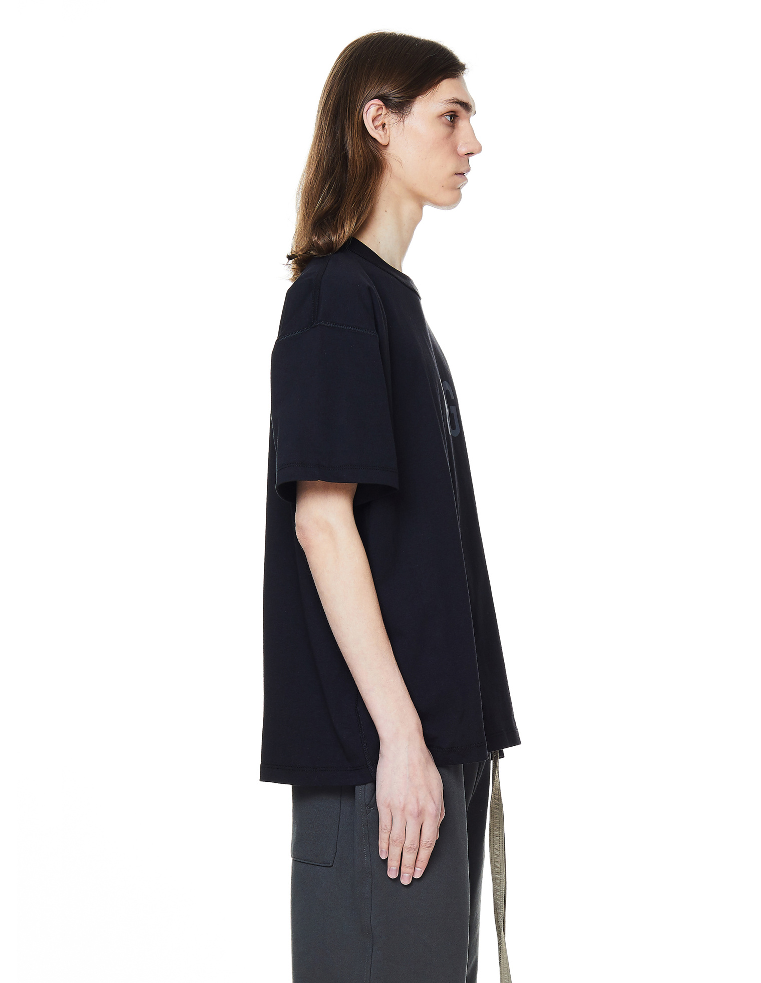 Fear of God Футболка с разноцветным принтом FG