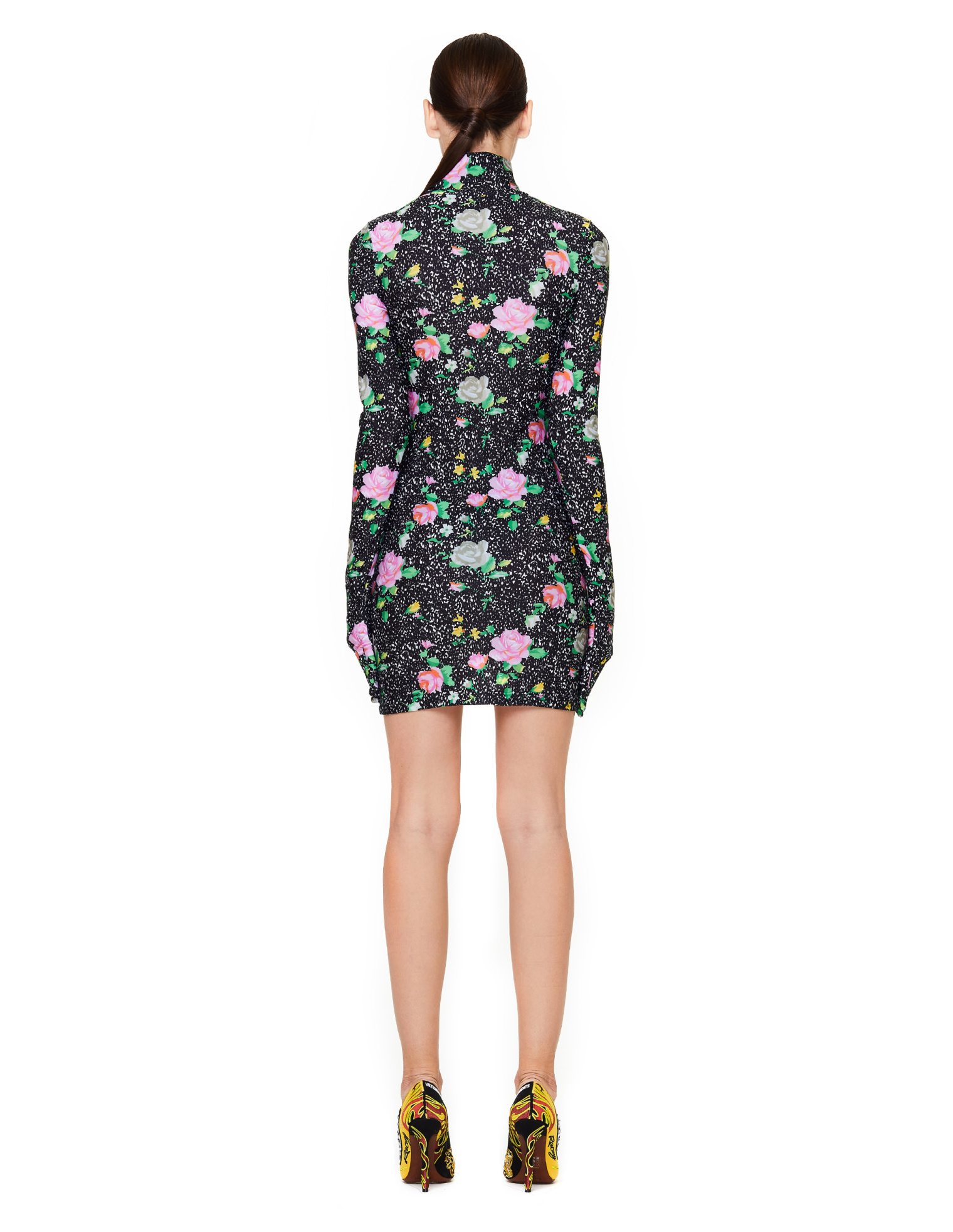 VETEMENTS Платье-мини Styling Dress с перчатками