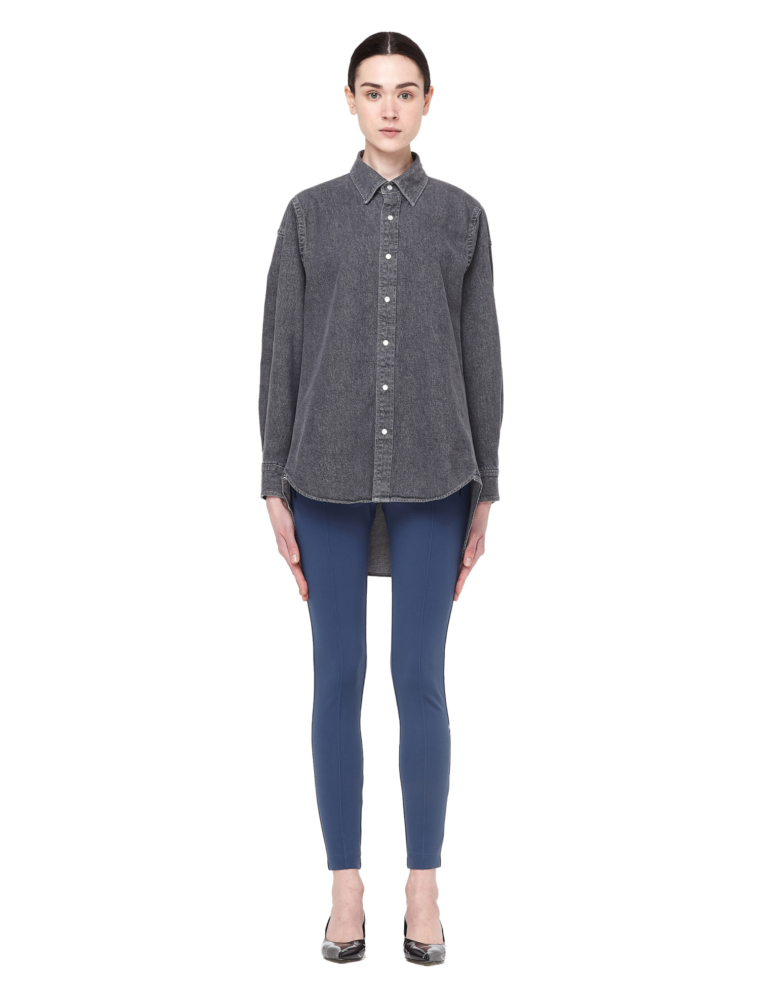 Balenciaga 57 Avenue Montaigne Denim Shirt