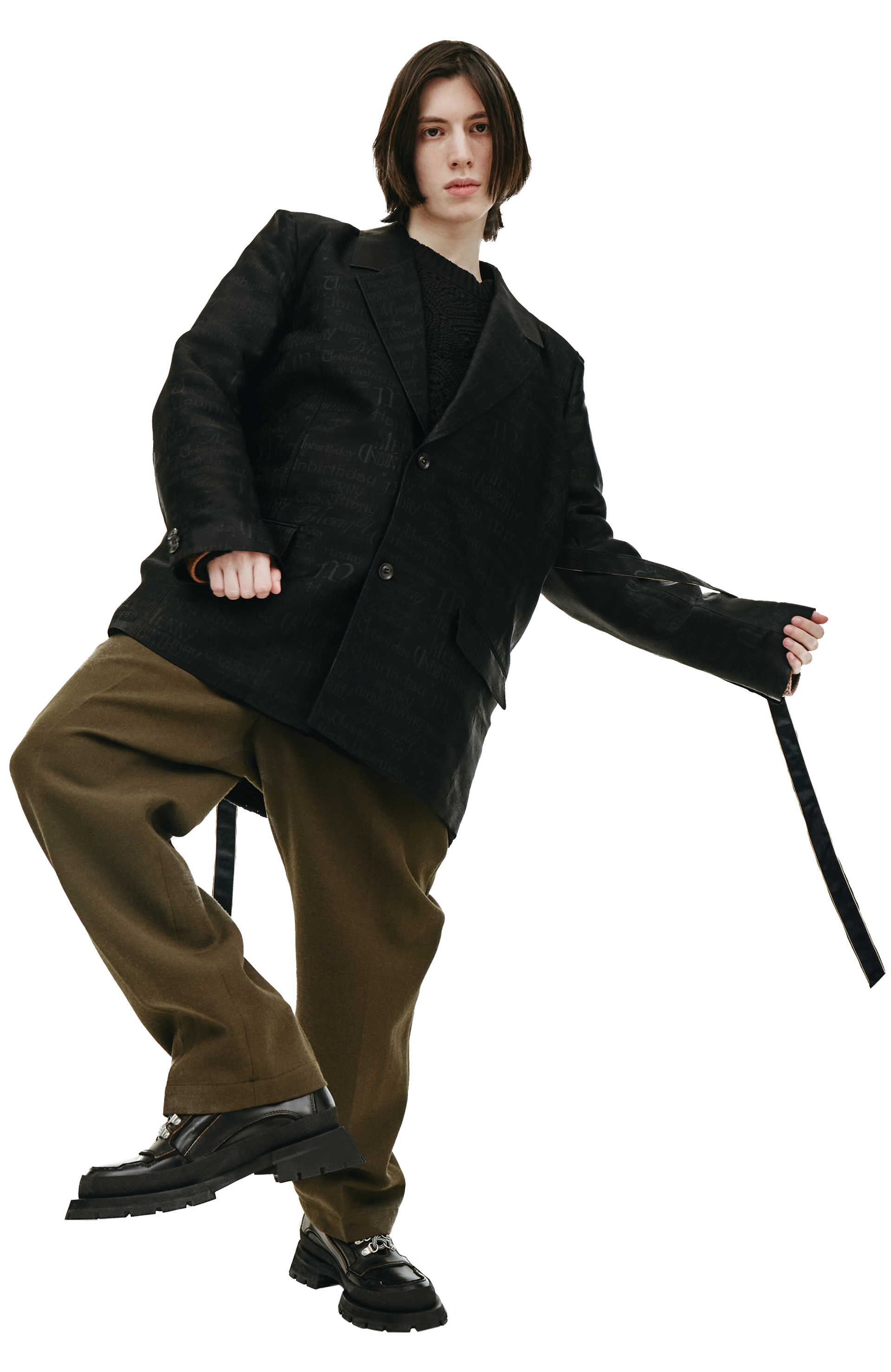 Doublet Belted Merry Unbirthday Jacket