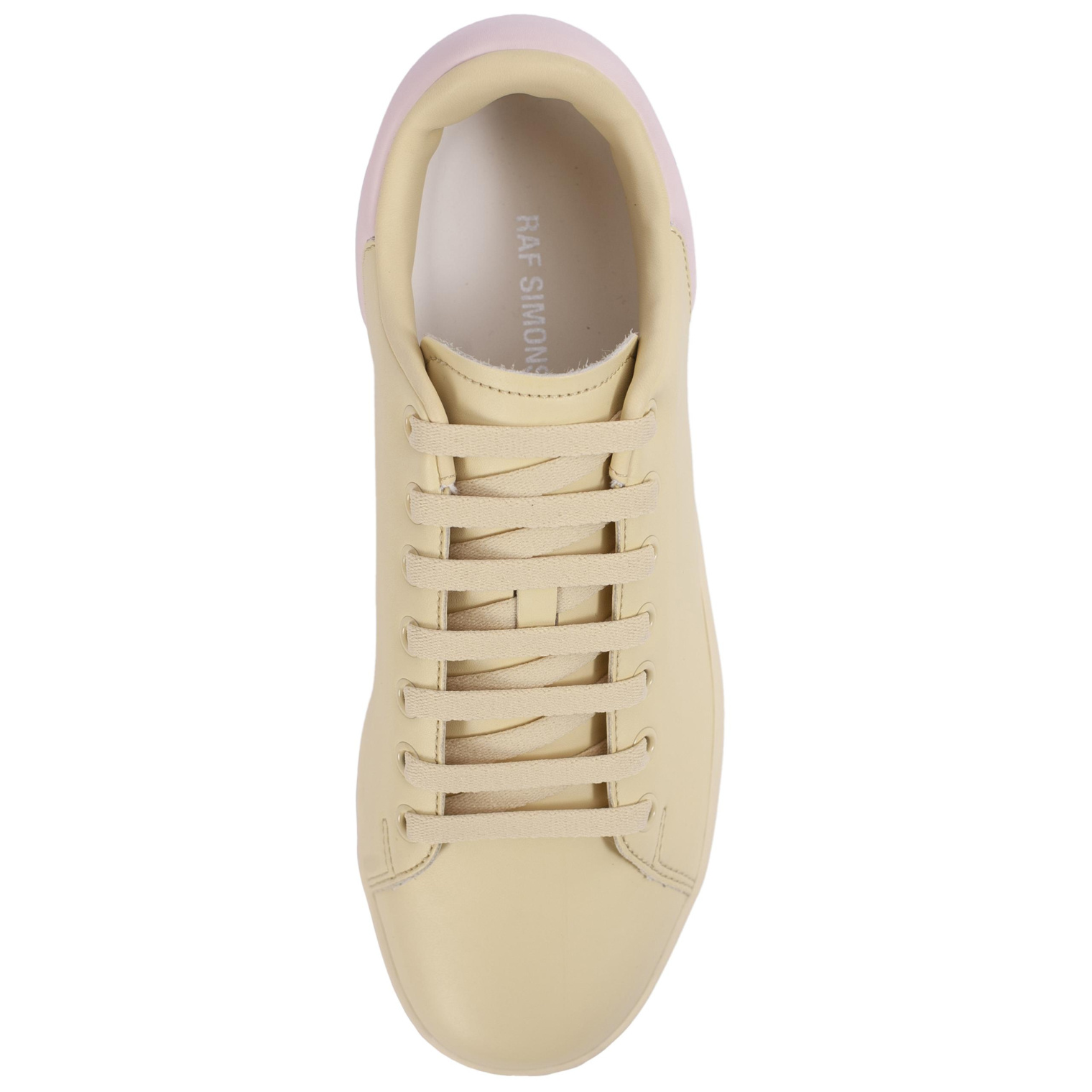 Raf Simons Yellow Orion Sneakers