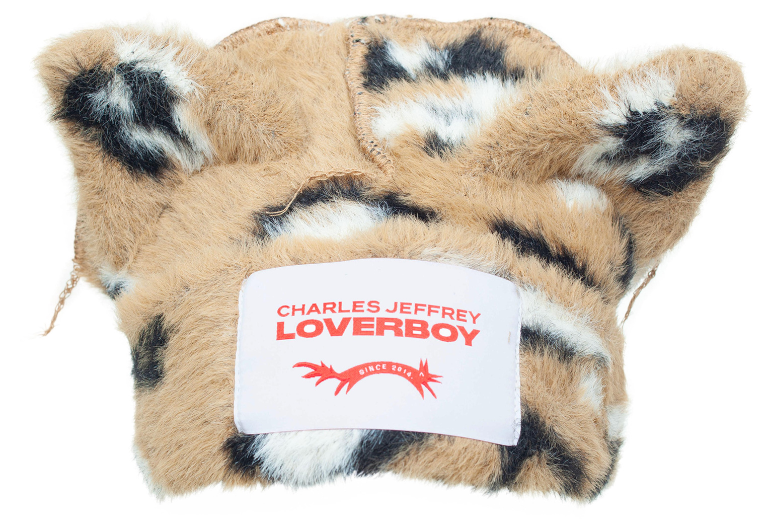 CHARLES JEFFREY LOVERBOY Animalistic print beanie