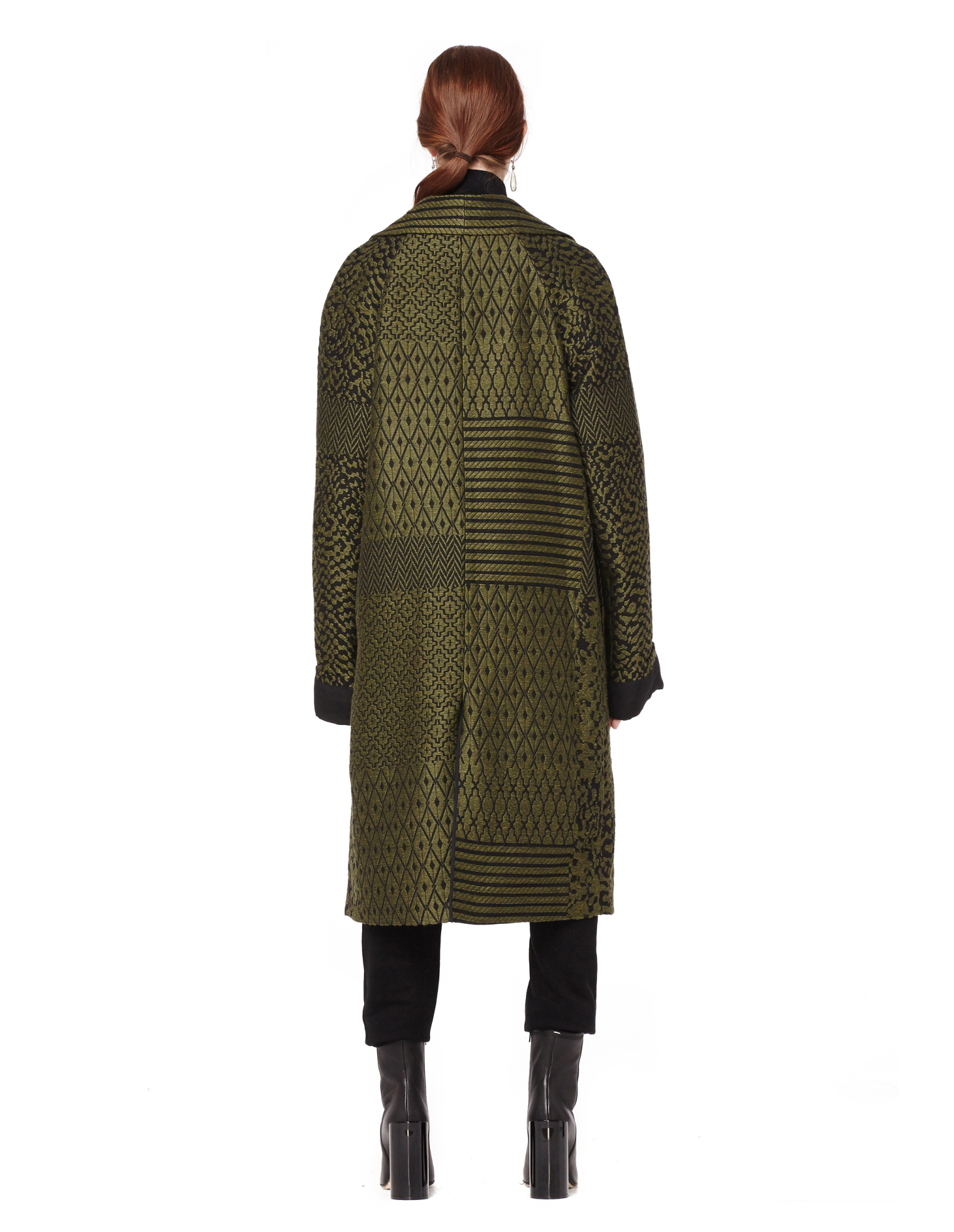 Haider Ackermann Пальто из хлопка и шерсти