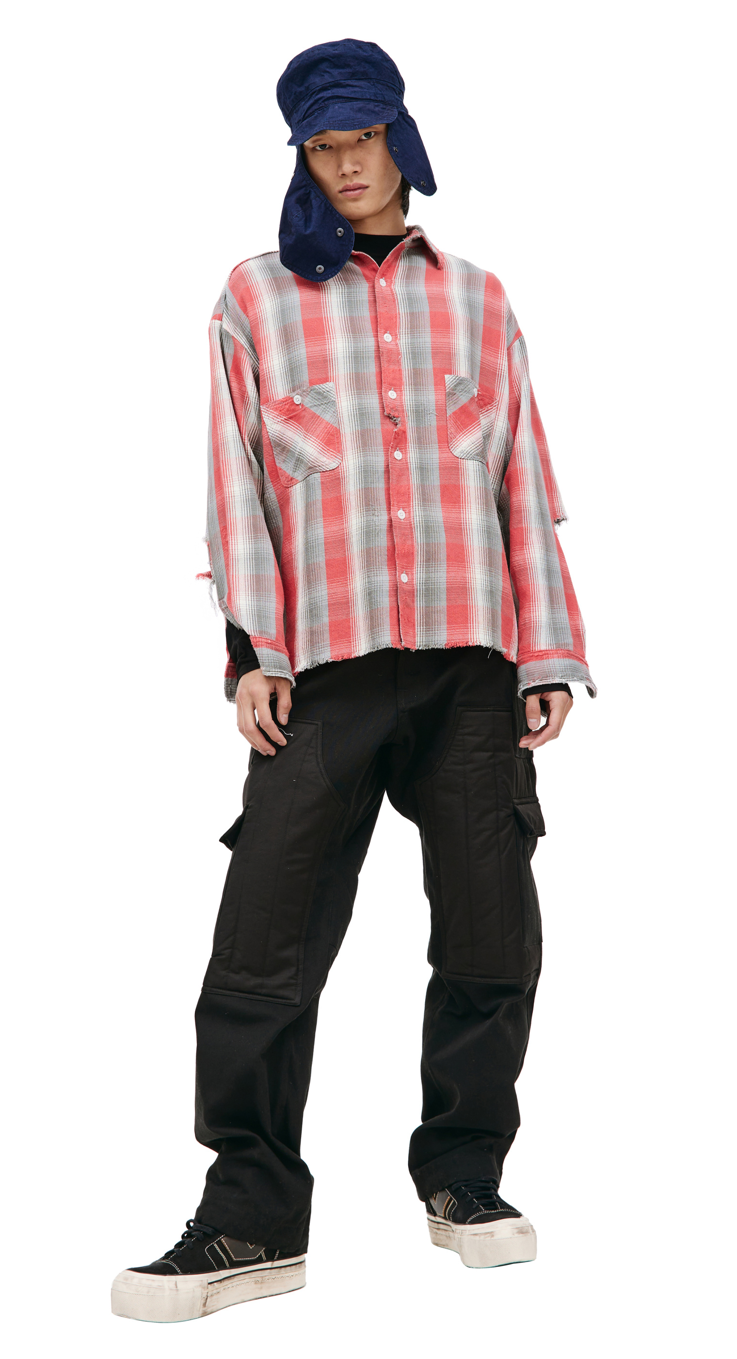 Saint Michael Flannel checked shirt